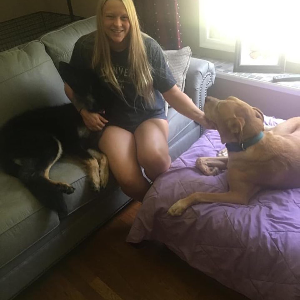 Ava’s Adopted!! She has a brother who’s a rescue too and she’s so happy to be with her new family. ￼