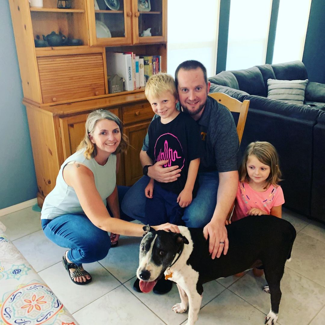 After a long wait, Ferdinand was adopted! They loved him immediately- it was fate!
Ferdi has his own children! We are thrilled for Ferdi & know he will have the best life! <a target='_blank' href='https://www.instagram.com/explore/tags/ahomeforeverydog/'>#ahomeforeverydog</a>