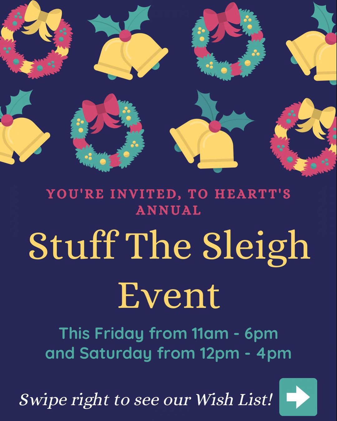 🎄Don't forget to join us tomorrow and Saturday for our annual Stuff The Sleigh event! When you're out and about, please consider picking up any of the items listed on our Wish List 🐾 
Your support is always appreciated for our four-legged friends this holiday! 😸😸😸

Location: 11354 Reading Road (held in Parking Lot!)

_______________________________________
<a target='_blank' href='https://www.instagram.com/explore/tags/adoptdontshop/'>#adoptdontshop</a> <a target='_blank' href='https://www.instagram.com/explore/tags/animalrefuge/'>#animalrefuge</a> <a target='_blank' href='https://www.instagram.com/explore/tags/nonprofit/'>#nonprofit</a> <a target='_blank' href='https://www.instagram.com/explore/tags/cincinnatioh/'>#cincinnatioh</a> <a target='_blank' href='https://www.instagram.com/explore/tags/hearttanimalrefuge/'>#hearttanimalrefuge</a> <a target='_blank' href='https://www.instagram.com/explore/tags/catsagram/'>#catsagram</a> <a target='_blank' href='https://www.instagram.com/explore/tags/cincinnatianimaladoption/'>#cincinnatianimaladoption</a> <a target='_blank' href='https://www.instagram.com/explore/tags/rescuecatsofinstagram/'>#rescuecatsofinstagram</a> <a target='_blank' href='https://www.instagram.com/explore/tags/thebeautyofcats/'>#thebeautyofcats</a> <a target='_blank' href='https://www.instagram.com/explore/tags/blackcatsofinstagram/'>#blackcatsofinstagram</a> <a target='_blank' href='https://www.instagram.com/explore/tags/kittensofinstagram/'>#kittensofinstagram</a> <a target='_blank' href='https://www.instagram.com/explore/tags/dogsofinstagram/'>#dogsofinstagram</a> <a target='_blank' href='https://www.instagram.com/explore/tags/stuffthesleigh/'>#stuffthesleigh</a>