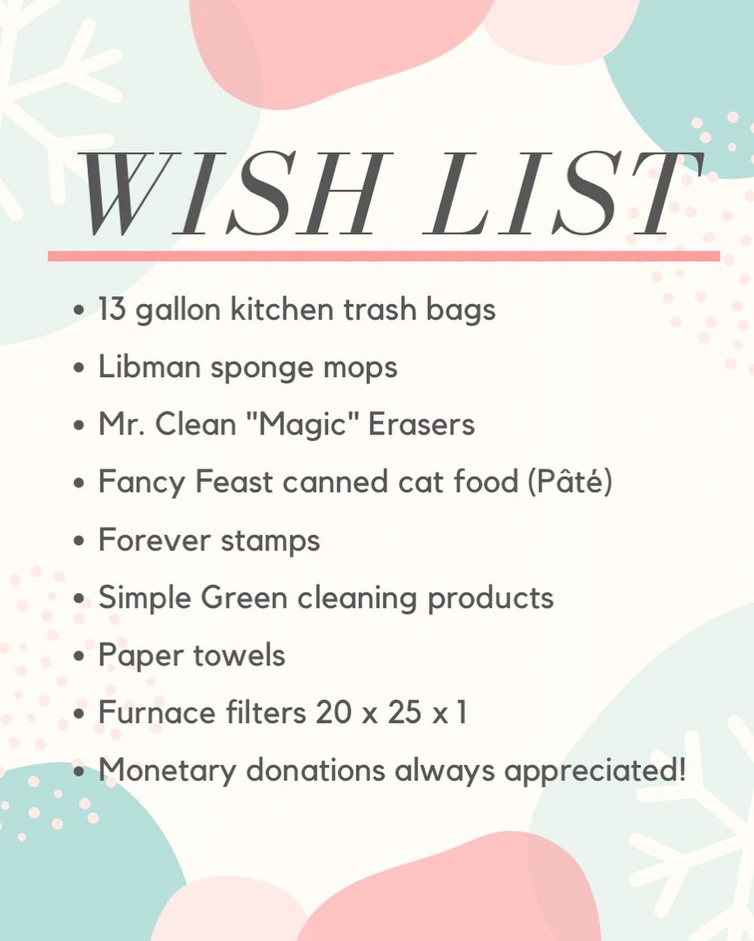 🎄Don't forget to join us tomorrow and Saturday for our annual Stuff The Sleigh event! When you're out and about, please consider picking up any of the items listed on our Wish List 🐾 
Your support is always appreciated for our four-legged friends this holiday! 😸😸😸

Location: 11354 Reading Road (held in Parking Lot!)

_______________________________________
<a target='_blank' href='https://www.instagram.com/explore/tags/adoptdontshop/'>#adoptdontshop</a> <a target='_blank' href='https://www.instagram.com/explore/tags/animalrefuge/'>#animalrefuge</a> <a target='_blank' href='https://www.instagram.com/explore/tags/nonprofit/'>#nonprofit</a> <a target='_blank' href='https://www.instagram.com/explore/tags/cincinnatioh/'>#cincinnatioh</a> <a target='_blank' href='https://www.instagram.com/explore/tags/hearttanimalrefuge/'>#hearttanimalrefuge</a> <a target='_blank' href='https://www.instagram.com/explore/tags/catsagram/'>#catsagram</a> <a target='_blank' href='https://www.instagram.com/explore/tags/cincinnatianimaladoption/'>#cincinnatianimaladoption</a> <a target='_blank' href='https://www.instagram.com/explore/tags/rescuecatsofinstagram/'>#rescuecatsofinstagram</a> <a target='_blank' href='https://www.instagram.com/explore/tags/thebeautyofcats/'>#thebeautyofcats</a> <a target='_blank' href='https://www.instagram.com/explore/tags/blackcatsofinstagram/'>#blackcatsofinstagram</a> <a target='_blank' href='https://www.instagram.com/explore/tags/kittensofinstagram/'>#kittensofinstagram</a> <a target='_blank' href='https://www.instagram.com/explore/tags/dogsofinstagram/'>#dogsofinstagram</a> <a target='_blank' href='https://www.instagram.com/explore/tags/stuffthesleigh/'>#stuffthesleigh</a>