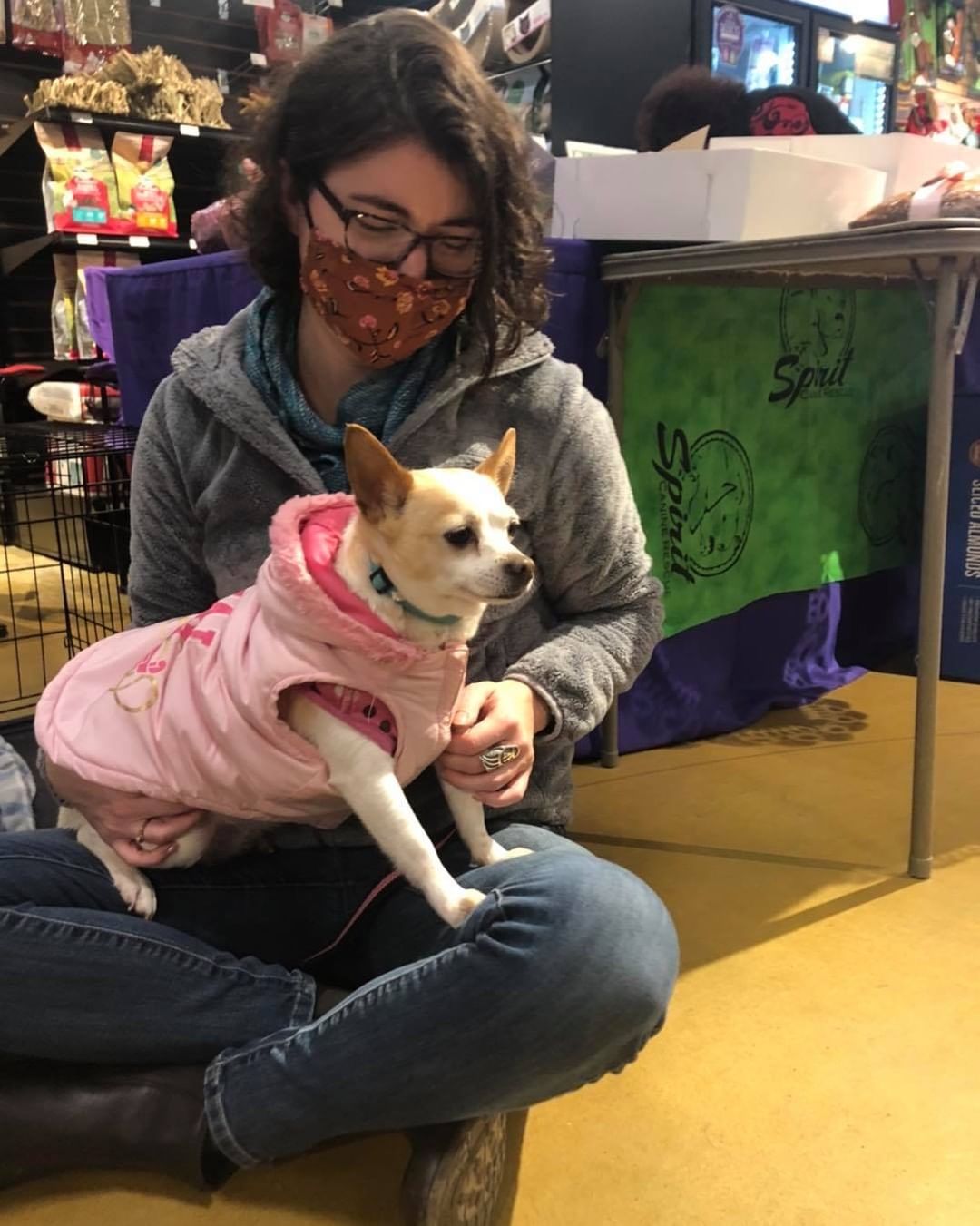 Happy Valentine’s Day! We are at All Pets Consider today! 
Come out and meet our pups and grab a delicious cake!!