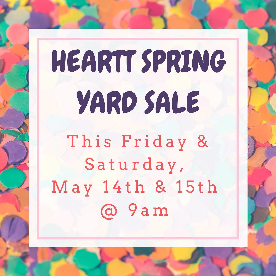 Join us this weekend for our Spring Yard Sale!

🌺From Friday-Saturday (May 14th-15th). Starts at 9 AM! If you'd like to drop off any items, please contact us to arrange for a drop-off time.🌸 
•
•
_______________________________________
<a target='_blank' href='https://www.instagram.com/explore/tags/adoptdontshop/'>#adoptdontshop</a> <a target='_blank' href='https://www.instagram.com/explore/tags/animalrefuge/'>#animalrefuge</a> <a target='_blank' href='https://www.instagram.com/explore/tags/nonprofit/'>#nonprofit</a> <a target='_blank' href='https://www.instagram.com/explore/tags/cincinnatioh/'>#cincinnatioh</a> <a target='_blank' href='https://www.instagram.com/explore/tags/hearttanimalrefuge/'>#hearttanimalrefuge</a> <a target='_blank' href='https://www.instagram.com/explore/tags/catsagram/'>#catsagram</a> <a target='_blank' href='https://www.instagram.com/explore/tags/cincinnatianimaladoption/'>#cincinnatianimaladoption</a> <a target='_blank' href='https://www.instagram.com/explore/tags/rescuecatsofinstagram/'>#rescuecatsofinstagram</a> <a target='_blank' href='https://www.instagram.com/explore/tags/thebeautyofcats/'>#thebeautyofcats</a> <a target='_blank' href='https://www.instagram.com/explore/tags/blackcatsofinstagram/'>#blackcatsofinstagram</a> <a target='_blank' href='https://www.instagram.com/explore/tags/kittensofinstagram/'>#kittensofinstagram</a> <a target='_blank' href='https://www.instagram.com/explore/tags/dogsofinstagram/'>#dogsofinstagram</a> <a target='_blank' href='https://www.instagram.com/explore/tags/yardsale/'>#yardsale</a>