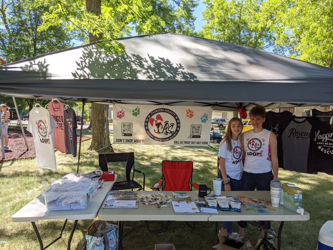 Hey Lakefield! We are out today at North City Park. Come checkout our booth and support the cause. All proceeds go for the towards the needs of the animals in our care. 

We've got:

Informational brochures
Lemon Water (stay hydrated)
Jolly LolliPAWps (jolly rancher lollipops)
Epoxy resin key chains
Dog biscuits (provided by Lakefield's own Z'bakery)
Coffee (Grounds & Hounds)
T Shirts
PUPcicles (freezy pops)

We will also be in the parade with candy