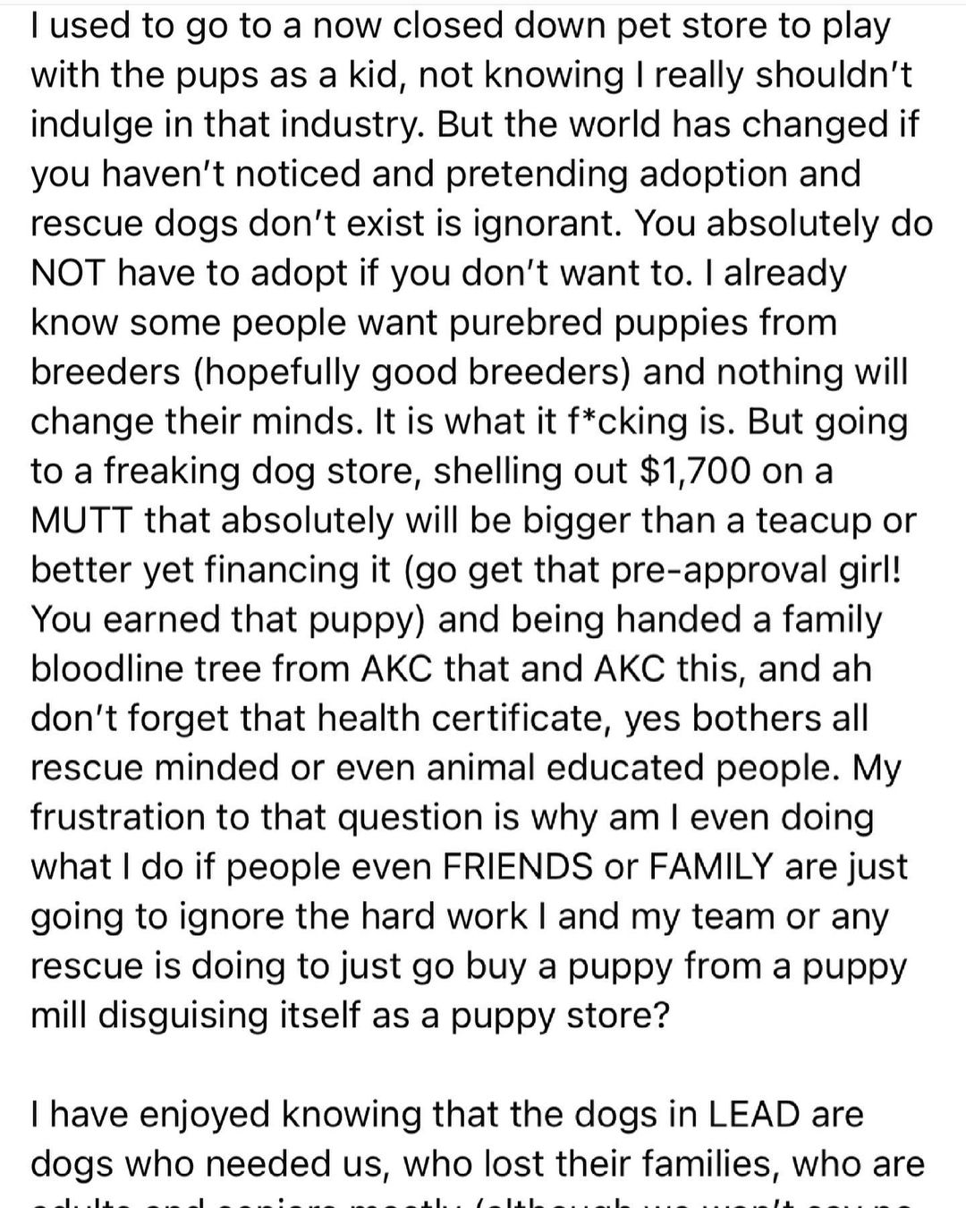 And I’m glad that pet store is closed. They told little ol’ two feet of me I was standing too tall from the floor to hold one of their puppies. 
.
.
.
<a target='_blank' href='https://www.instagram.com/explore/tags/adoptdontshop/'>#adoptdontshop</a> <a target='_blank' href='https://www.instagram.com/explore/tags/adopt/'>#adopt</a> <a target='_blank' href='https://www.instagram.com/explore/tags/adoptme/'>#adoptme</a> <a target='_blank' href='https://www.instagram.com/explore/tags/adoptables/'>#adoptables</a> <a target='_blank' href='https://www.instagram.com/explore/tags/sanrio/'>#sanrio</a> <a target='_blank' href='https://www.instagram.com/explore/tags/yorkiepoo/'>#yorkiepoo</a> <a target='_blank' href='https://www.instagram.com/explore/tags/yorkiesofinstagram/'>#yorkiesofinstagram</a> <a target='_blank' href='https://www.instagram.com/explore/tags/poodlesofinstagram/'>#poodlesofinstagram</a> <a target='_blank' href='https://www.instagram.com/explore/tags/yorkiepoosofinstagram/'>#yorkiepoosofinstagram</a> <a target='_blank' href='https://www.instagram.com/explore/tags/seniordogsofinstagram/'>#seniordogsofinstagram</a> <a target='_blank' href='https://www.instagram.com/explore/tags/seniordogs/'>#seniordogs</a> <a target='_blank' href='https://www.instagram.com/explore/tags/rescuedogsofinstagram/'>#rescuedogsofinstagram</a> <a target='_blank' href='https://www.instagram.com/explore/tags/puppylove/'>#puppylove</a> <a target='_blank' href='https://www.instagram.com/explore/tags/pupstagram/'>#pupstagram</a> <a target='_blank' href='https://www.instagram.com/explore/tags/pupper/'>#pupper</a> <a target='_blank' href='https://www.instagram.com/explore/tags/dogsofinstagram/'>#dogsofinstagram</a> <a target='_blank' href='https://www.instagram.com/explore/tags/dogs/'>#dogs</a>