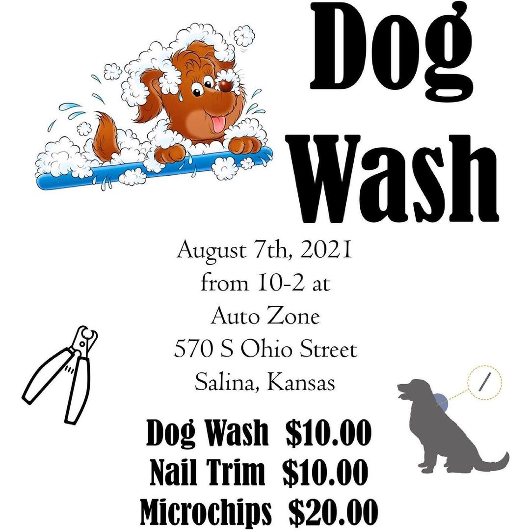 Okay Salina!  Since you have been so active in adopting dogs from us, we decided to have a Dog Wash in your area and could really use your support. 

Microchips are by Petmark and do not cost anything but the original $20 to remain active & you can update your information when needed.  If your dog gets loose or stolen, a chip is vital in getting him/her back to you & proving ownership. 

If you or your group need volunteer hours & would like to help with the event, email us at heartstringsanimaladvocates@gmail.com

<a target='_blank' href='https://www.instagram.com/explore/tags/salinakansas/'>#salinakansas</a> <a target='_blank' href='https://www.instagram.com/explore/tags/dogwash/'>#dogwash</a> <a target='_blank' href='https://www.instagram.com/explore/tags/heartstringsanimaladvocates/'>#heartstringsanimaladvocates</a> <a target='_blank' href='https://www.instagram.com/explore/tags/rescuedogs/'>#rescuedogs</a> <a target='_blank' href='https://www.instagram.com/explore/tags/dogadoption/'>#dogadoption</a> <a target='_blank' href='https://www.instagram.com/explore/tags/salinaks/'>#salinaks</a> <a target='_blank' href='https://www.instagram.com/explore/tags/puppyadoptions/'>#puppyadoptions</a> <a target='_blank' href='https://www.instagram.com/explore/tags/fundraiser/'>#fundraiser</a> <a target='_blank' href='https://www.instagram.com/explore/tags/dogadoptions/'>#dogadoptions</a> <a target='_blank' href='https://www.instagram.com/explore/tags/puppiesofinstagram/'>#puppiesofinstagram</a> <a target='_blank' href='https://www.instagram.com/explore/tags/heartstringsanimaladvocates/'>#heartstringsanimaladvocates</a> <a target='_blank' href='https://www.instagram.com/explore/tags/dogwash/'>#dogwash</a> <a target='_blank' href='https://www.instagram.com/explore/tags/nailtrim/'>#nailtrim</a> <a target='_blank' href='https://www.instagram.com/explore/tags/microchip/'>#microchip</a> <a target='_blank' href='https://www.instagram.com/explore/tags/savedogslives/'>#savedogslives</a>