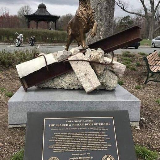 We will never forget.  <a target='_blank' href='https://www.instagram.com/explore/tags/911/'>#911</a> <a target='_blank' href='https://www.instagram.com/explore/tags/searchandrescuedogs/'>#searchandrescuedogs</a> <a target='_blank' href='https://www.instagram.com/explore/tags/neverforget/'>#neverforget</a>