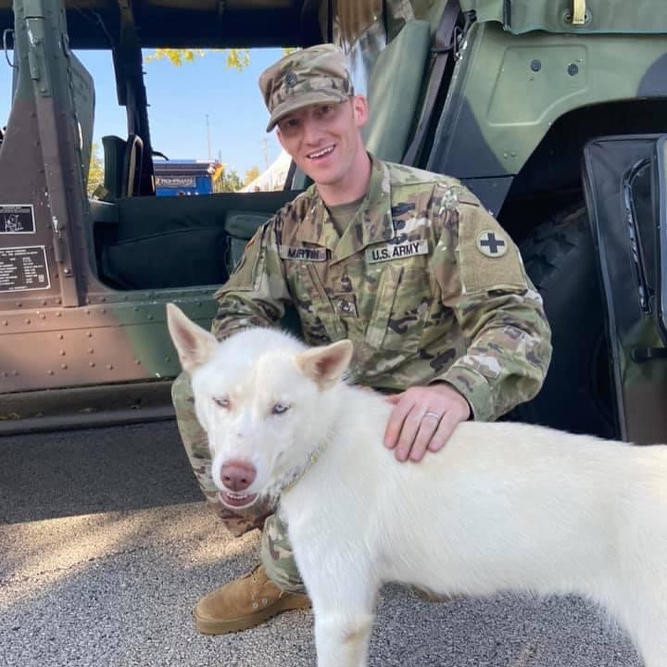 Babette was at Oktoberfest this weekend and met one of our soldiers. She was ready to jump I n the humvee! She’s still looking for her foster or forever home. Please like and share our page. Link in bio for foster or adoption information. <a target='_blank' href='https://www.instagram.com/explore/tags/dogsofinstagram/'>#dogsofinstagram</a> <a target='_blank' href='https://www.instagram.com/explore/tags/adoptdontshop/'>#adoptdontshop</a> <a target='_blank' href='https://www.instagram.com/explore/tags/adoptme/'>#adoptme</a> <a target='_blank' href='https://www.instagram.com/explore/tags/adoptadog/'>#adoptadog</a> <a target='_blank' href='https://www.instagram.com/explore/tags/lookingforahome/'>#lookingforahome</a> <a target='_blank' href='https://www.instagram.com/explore/tags/foreverhome/'>#foreverhome</a> <a target='_blank' href='https://www.instagram.com/explore/tags/rescuedog/'>#rescuedog</a> <a target='_blank' href='https://www.instagram.com/explore/tags/fosterdog/'>#fosterdog</a> <a target='_blank' href='https://www.instagram.com/explore/tags/manypawsglobalrescue/'>#manypawsglobalrescue</a>