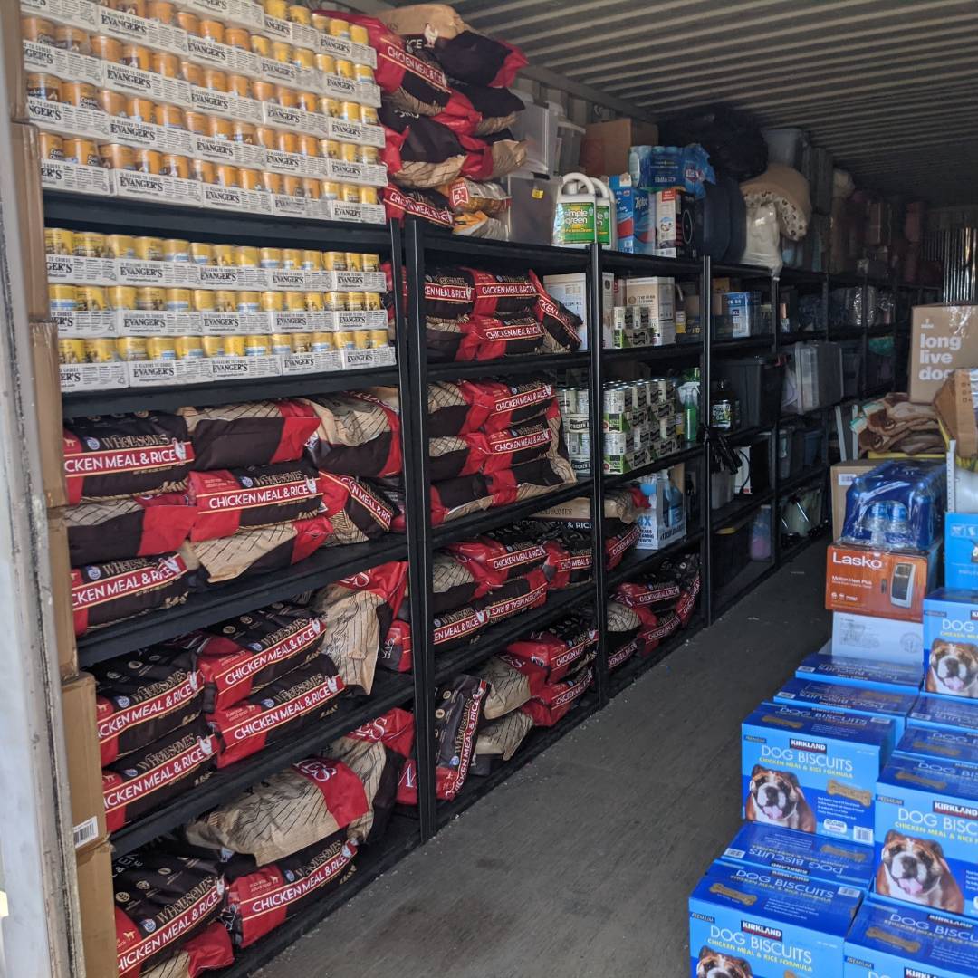 What does a month supply of food look like? Take a peek!  Thank you to the Basset Hound Club of Southern California for donation of 1 pallet of our kibble! <a target='_blank' href='https://www.instagram.com/explore/tags/daphneyland/'>#daphneyland</a> <a target='_blank' href='https://www.instagram.com/explore/tags/bhcsc/'>#bhcsc</a> <a target='_blank' href='https://www.instagram.com/explore/tags/houndsofinstagram/'>#houndsofinstagram</a> <a target='_blank' href='https://www.instagram.com/explore/tags/bassethoundsofinstagram/'>#bassethoundsofinstagram</a> <a target='_blank' href='https://www.instagram.com/explore/tags/nothingbetterthanabasset/'>#nothingbetterthanabasset</a> <a target='_blank' href='https://www.instagram.com/explore/tags/dailydrool/'>#dailydrool</a> <a target='_blank' href='https://www.instagram.com/explore/tags/rescuedogsofinstagram/'>#rescuedogsofinstagram</a> <a target='_blank' href='https://www.instagram.com/explore/tags/rescuelife/'>#rescuelife</a> <a target='_blank' href='https://www.instagram.com/explore/tags/bloodhoundsofinstagram/'>#bloodhoundsofinstagram</a>