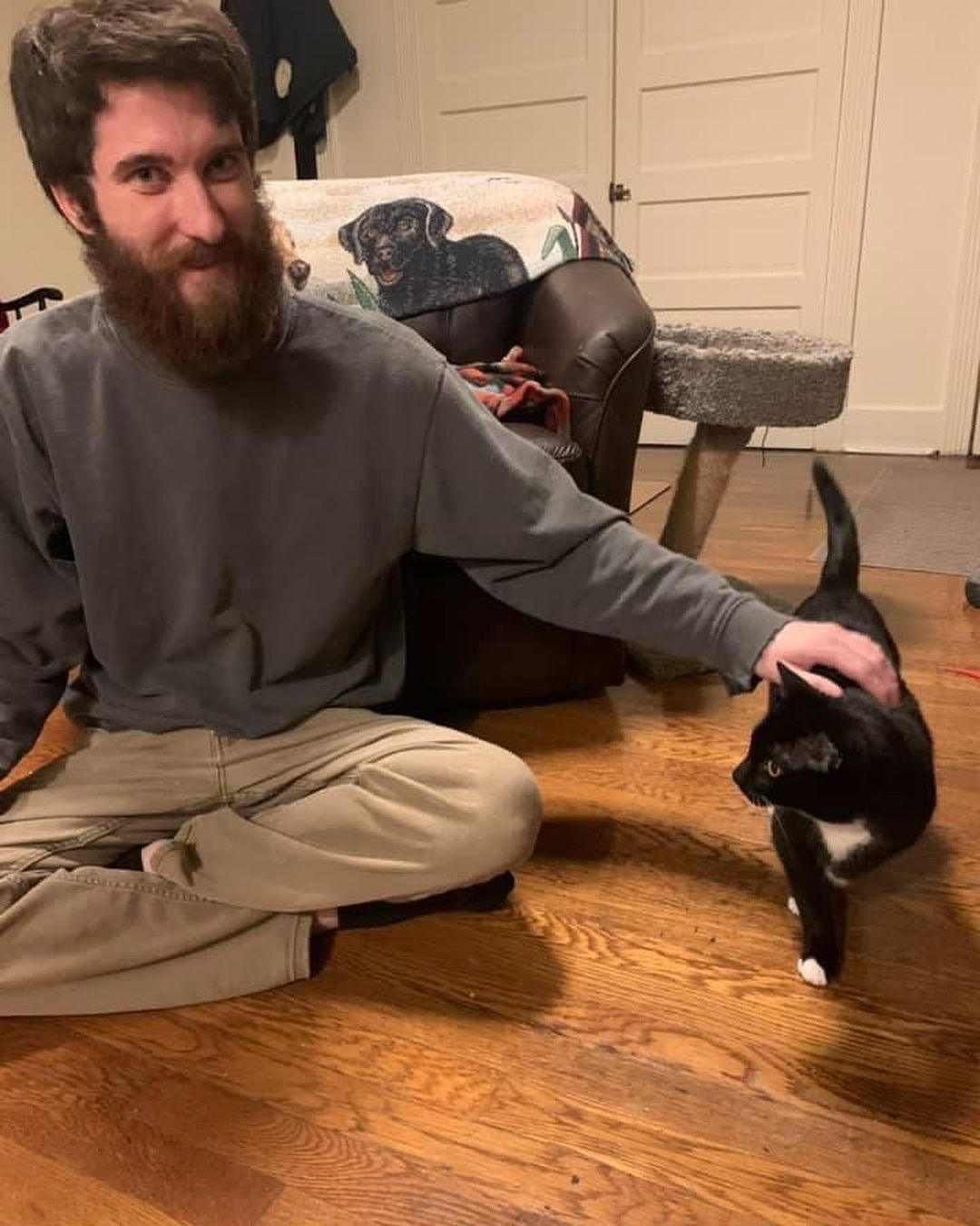 We are so excited that our older cat, Socks, found a home! Her new dad was friends with the foster, and got to know Socks over time, and decided to make her a permanent family member!

Thank you to Brittany for fostering Socks!