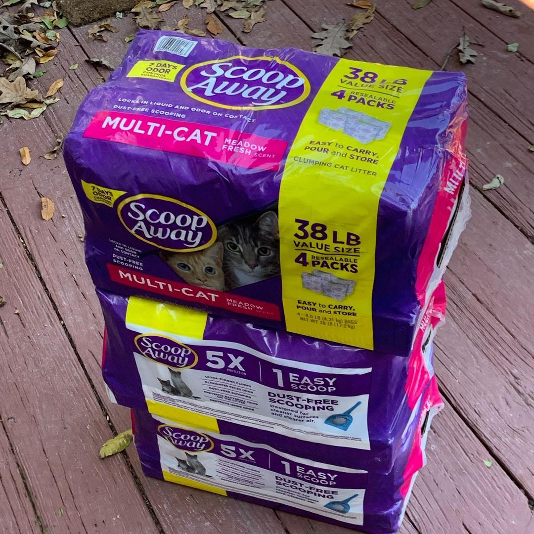 Thank you to whoever sent us kitty litter! We really appreciate it! 😻🐾😽 <a target='_blank' href='https://www.instagram.com/explore/tags/loveandpurrssanctuary/'>#loveandpurrssanctuary</a> <a target='_blank' href='https://www.instagram.com/explore/tags/adoptdontshop/'>#adoptdontshop</a> <a target='_blank' href='https://www.instagram.com/explore/tags/spayandneuter/'>#spayandneuter</a> <a target='_blank' href='https://www.instagram.com/explore/tags/rescuecat/'>#rescuecat</a> <a target='_blank' href='https://www.instagram.com/explore/tags/adoptables/'>#adoptables</a> <a target='_blank' href='https://www.instagram.com/explore/tags/volunteer/'>#volunteer</a> <a target='_blank' href='https://www.instagram.com/explore/tags/donate/'>#donate</a> <a target='_blank' href='https://www.instagram.com/explore/tags/thankyou/'>#thankyou</a>