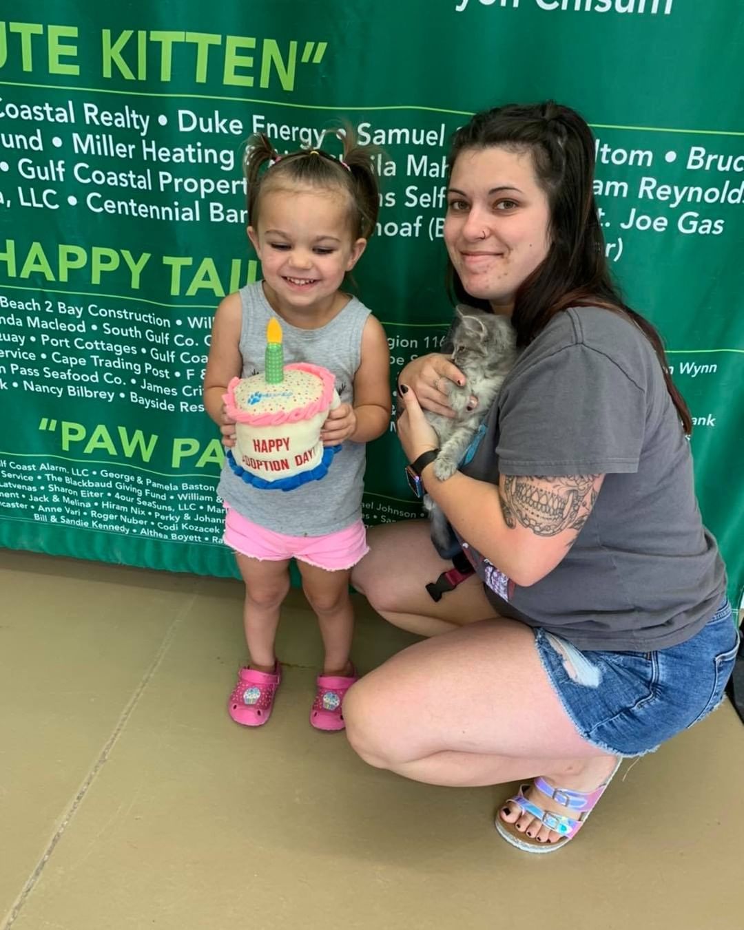 Thank you for giving Khaleesi a fur-ever home, Finch family!