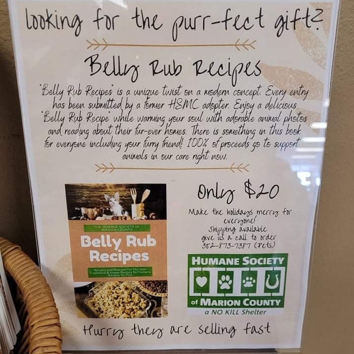 Belly Rub Recipe Cookbooks are now available at Betty Cakes Bakery & Cafe and make a great holiday gift! 

