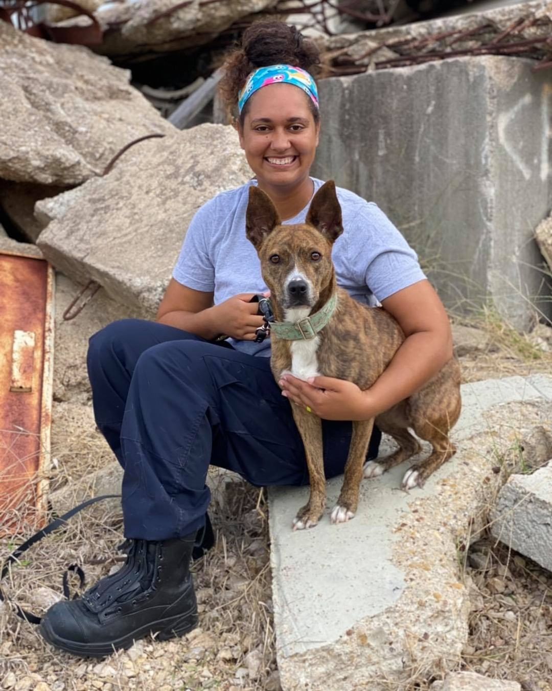 Two years ago today K9 Artimys joined us from @charmingpetrescue.  Today Arti and her handler Nyssa passed their FEMA Certification Evaluation - Human Remains.

Huge congratulations to this new team!

<a target='_blank' href='https://www.instagram.com/explore/tags/category5k9/'>#category5k9</a> <a target='_blank' href='https://www.instagram.com/explore/tags/fromsheltertosearch/'>#fromsheltertosearch</a> <a target='_blank' href='https://www.instagram.com/explore/tags/disastersearch/'>#disastersearch</a>