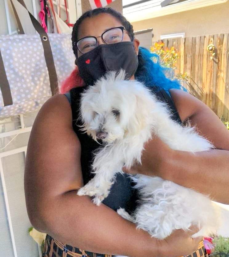 Our senior boy Luke was adopted this weekend!  Congratulations to him and his new family 💙