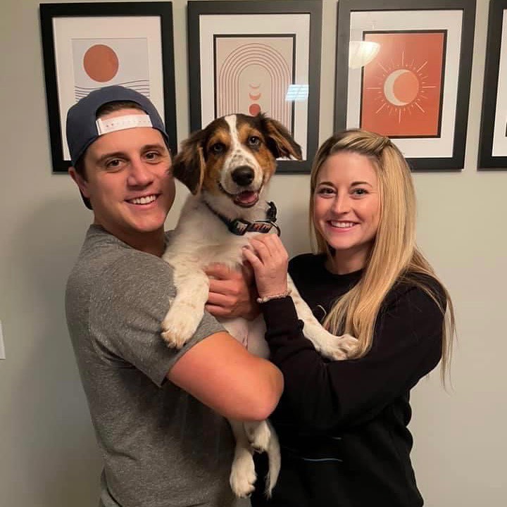 When our resident dog model and all around good boy, Flynn, met Brendan and Chelsea, he immediately knew he was home. 

He already loves his new back yard and can’t wait to meet all of his new dog friends and family!

<a target='_blank' href='https://www.instagram.com/explore/tags/alwaysadopt/'>#alwaysadopt</a> <a target='_blank' href='https://www.instagram.com/explore/tags/untiltherearenone/'>#untiltherearenone</a> <a target='_blank' href='https://www.instagram.com/explore/tags/firstfamilyphoto/'>#firstfamilyphoto</a> <a target='_blank' href='https://www.instagram.com/explore/tags/adoptionday/'>#adoptionday</a>