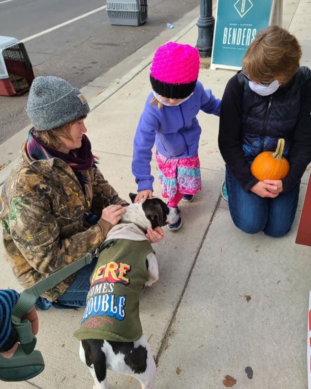 Customer Appreciation Day @bendersshoes on Saturday with Buster & Missy! ❤️
.
.
.
<a target='_blank' href='https://www.instagram.com/explore/tags/RangeRescue/'>#RangeRescue</a> <a target='_blank' href='https://www.instagram.com/explore/tags/pitbullsofinstagram/'>#pitbullsofinstagram</a> <a target='_blank' href='https://www.instagram.com/explore/tags/jackrussell/'>#jackrussell</a>