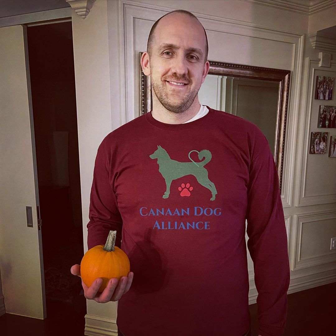 Thank you to our followers who support our cause! He’s wearing a long sleeve shirt from our recent campaign! More to come this holiday season! 🥰🐶🦃🍁🍂 <a target='_blank' href='https://www.instagram.com/explore/tags/canaandogs/'>#canaandogs</a>  <a target='_blank' href='https://www.instagram.com/explore/tags/doggie/'>#doggie</a> <a target='_blank' href='https://www.instagram.com/explore/tags/rescuedog/'>#rescuedog</a> <a target='_blank' href='https://www.instagram.com/explore/tags/rescue/'>#rescue</a> <a target='_blank' href='https://www.instagram.com/explore/tags/rescuepup/'>#rescuepup</a> <a target='_blank' href='https://www.instagram.com/explore/tags/canaandogalliance/'>#canaandogalliance</a> <a target='_blank' href='https://www.instagram.com/explore/tags/animal/'>#animal</a> <a target='_blank' href='https://www.instagram.com/explore/tags/adoptcaninesfromcanaan/'>#adoptcaninesfromcanaan</a> <a target='_blank' href='https://www.instagram.com/explore/tags/animalrescue/'>#animalrescue</a>  <a target='_blank' href='https://www.instagram.com/explore/tags/rescuesaveslives/'>#rescuesaveslives</a> <a target='_blank' href='https://www.instagram.com/explore/tags/pupper/'>#pupper</a> <a target='_blank' href='https://www.instagram.com/explore/tags/doggo/'>#doggo</a> <a target='_blank' href='https://www.instagram.com/explore/tags/dog/'>#dog</a> <a target='_blank' href='https://www.instagram.com/explore/tags/rescuedogsofinstagram/'>#rescuedogsofinstagram</a> <a target='_blank' href='https://www.instagram.com/explore/tags/rescue/'>#rescue</a> <a target='_blank' href='https://www.instagram.com/explore/tags/rescuedoglife/'>#rescuedoglife</a> <a target='_blank' href='https://www.instagram.com/explore/tags/adopt/'>#adopt</a> <a target='_blank' href='https://www.instagram.com/explore/tags/puppy/'>#puppy</a> <a target='_blank' href='https://www.instagram.com/explore/tags/puppylife/'>#puppylife</a>