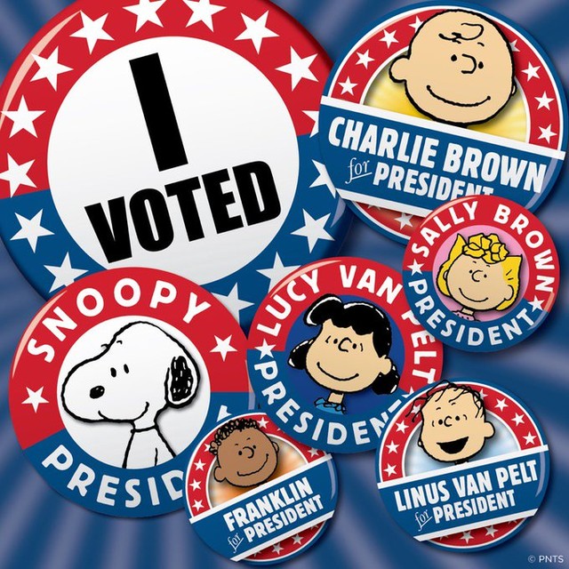 Tuesday's Tip of the Day...... Time to vote! 

<a target='_blank' href='https://www.instagram.com/explore/tags/ElectionDay/'>#ElectionDay</a>, <a target='_blank' href='https://www.instagram.com/explore/tags/voteforsnoopy/'>#voteforsnoopy</a>
----------
~serious note~  As a rescue, we don't have any political position on the elections, only that our beloved Snoopy advocates participating in the civic process. Commenting support for (or hate of) any particular candidate, party, or political issue will get you muzzled.