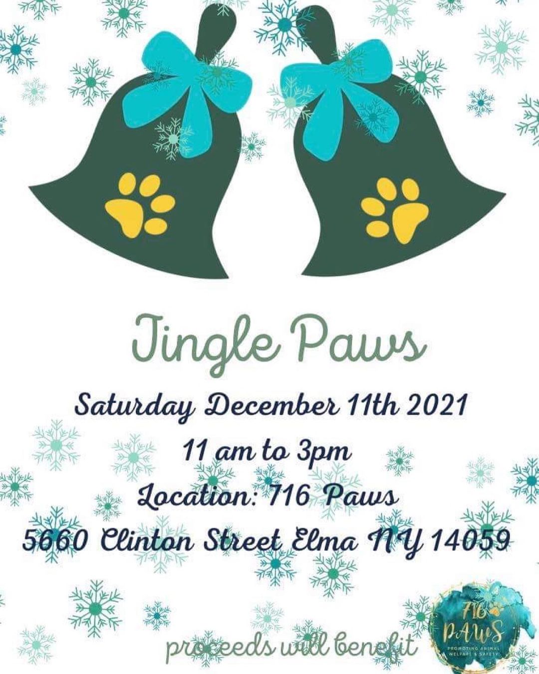 🔔 Save the date!! You won’t want to miss this! 

📸 Bring your kids or your dog friendly pooch to get their holiday photos done! 

🎨Crafts on site to make ornaments with your kids or a painting created by your dog! 

⭐️ Browse some vendors - compete list to follow in the next few days. 

🍷 Wine pull - perfect gift to give someone at the holidays