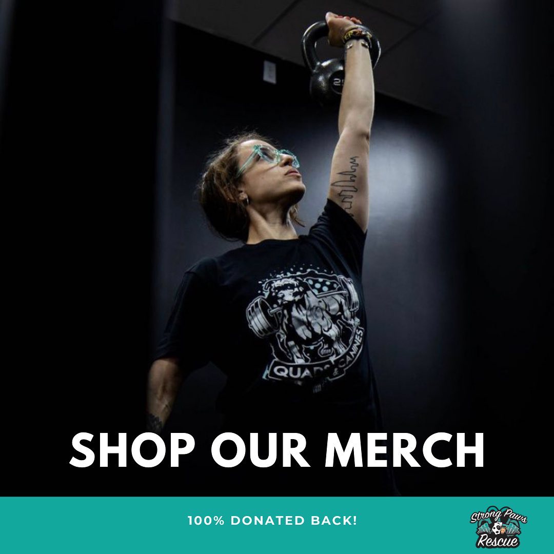 As a 501(c)3 non profit organization, we rely on donations to fund our rescue organization. 100% of proceeds are donated back to our rescue efforts. 

When you wear our apparel (TAG US WE WANT TO SEE YOUR GAINZ 😂), you are helping a dog receive medical care, providing food to a dog or cat in our community, and helping our organization run as a whole. 

We could not do what we do without your support! Thank you for helping spread awareness of our mission! Link in bio to shop. 🐾

📸: @donovan.lee_ 
📍: @peakstrengthbarbell 

<a target='_blank' href='https://www.instagram.com/explore/tags/strongpawsrescue/'>#strongpawsrescue</a> <a target='_blank' href='https://www.instagram.com/explore/tags/liftheavyrescuedogs/'>#liftheavyrescuedogs</a>  <a target='_blank' href='https://www.instagram.com/explore/tags/communityoutreach/'>#communityoutreach</a> <a target='_blank' href='https://www.instagram.com/explore/tags/ittakesacommunity/'>#ittakesacommunity</a> <a target='_blank' href='https://www.instagram.com/explore/tags/fundraise/'>#fundraise</a> <a target='_blank' href='https://www.instagram.com/explore/tags/donate/'>#donate</a> <a target='_blank' href='https://www.instagram.com/explore/tags/advocacy/'>#advocacy</a> <a target='_blank' href='https://www.instagram.com/explore/tags/rescue/'>#rescue</a> <a target='_blank' href='https://www.instagram.com/explore/tags/animalrescue/'>#animalrescue</a> <a target='_blank' href='https://www.instagram.com/explore/tags/dog/'>#dog</a> <a target='_blank' href='https://www.instagram.com/explore/tags/adoptdontshop/'>#adoptdontshop</a> <a target='_blank' href='https://www.instagram.com/explore/tags/dogrescue/'>#dogrescue</a> <a target='_blank' href='https://www.instagram.com/explore/tags/newyork/'>#newyork</a> <a target='_blank' href='https://www.instagram.com/explore/tags/nyc/'>#nyc</a> <a target='_blank' href='https://www.instagram.com/explore/tags/bronx/'>#bronx</a> <a target='_blank' href='https://www.instagram.com/explore/tags/manhattan/'>#manhattan</a> <a target='_blank' href='https://www.instagram.com/explore/tags/queens/'>#queens</a> <a target='_blank' href='https://www.instagram.com/explore/tags/brooklyn/'>#brooklyn</a> <a target='_blank' href='https://www.instagram.com/explore/tags/statenisland/'>#statenisland</a> <a target='_blank' href='https://www.instagram.com/explore/tags/westchester/'>#westchester</a> <a target='_blank' href='https://www.instagram.com/explore/tags/strength/'>#strength</a>  <a target='_blank' href='https://www.instagram.com/explore/tags/strengthathlete/'>#strengthathlete</a> <a target='_blank' href='https://www.instagram.com/explore/tags/lifter/'>#lifter</a> <a target='_blank' href='https://www.instagram.com/explore/tags/powerlifter/'>#powerlifter</a> <a target='_blank' href='https://www.instagram.com/explore/tags/strongman/'>#strongman</a> <a target='_blank' href='https://www.instagram.com/explore/tags/strongwoman/'>#strongwoman</a> <a target='_blank' href='https://www.instagram.com/explore/tags/gains/'>#gains</a> <a target='_blank' href='https://www.instagram.com/explore/tags/support/'>#support</a> <a target='_blank' href='https://www.instagram.com/explore/tags/rescuedogsofinstagram/'>#rescuedogsofinstagram</a> <a target='_blank' href='https://www.instagram.com/explore/tags/fosterdogsofinstagram/'>#fosterdogsofinstagram</a>