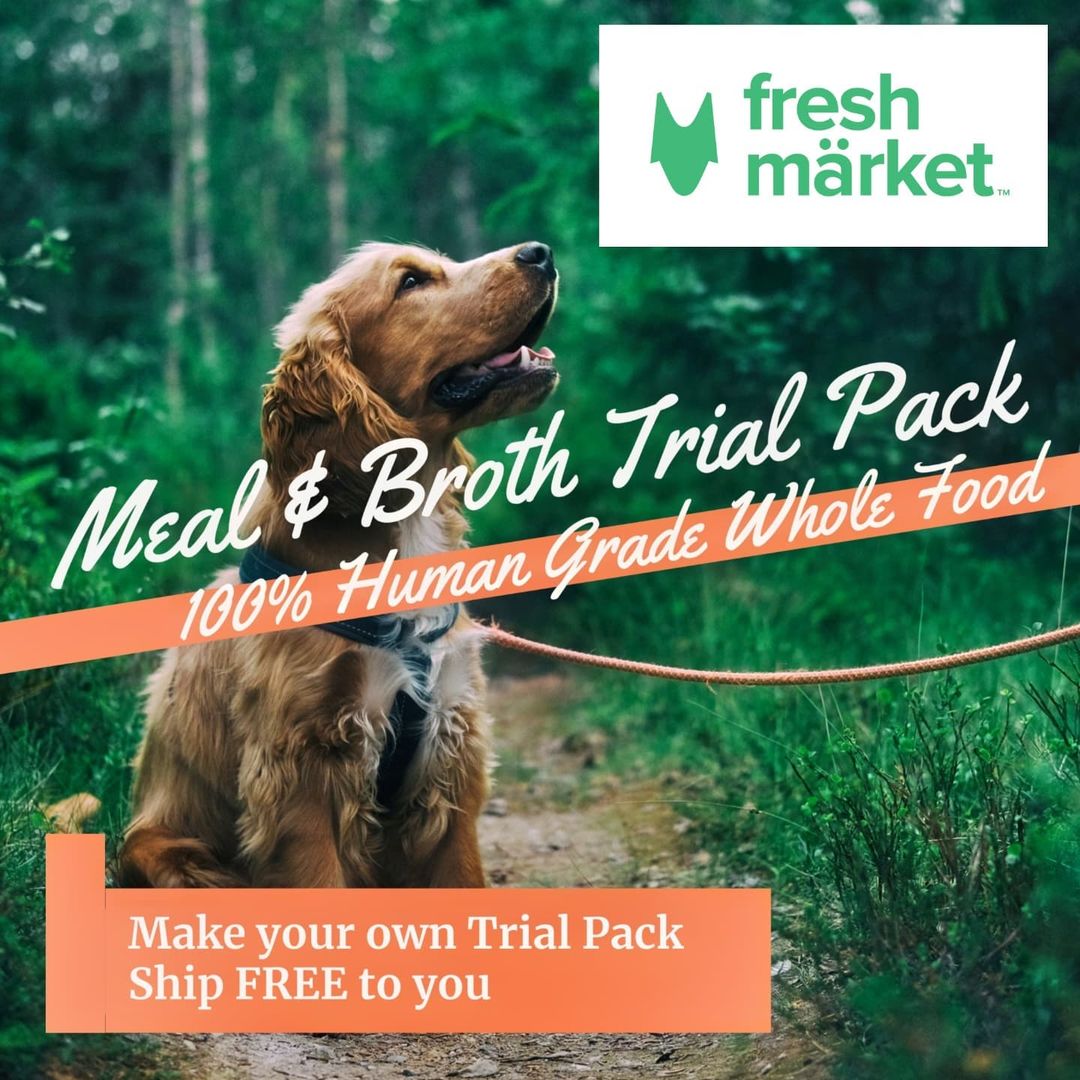 Is your dog (or cat) a member of the picky eater club?

If you're looking to try out a new, healthy product, our friends at @freshmarketpetfood are offering our FKD community 10% off their meal and treat trial packs. These are perfect for your dog to try before you jump in and order a full sized amount.

From Nov 10-24, use code 