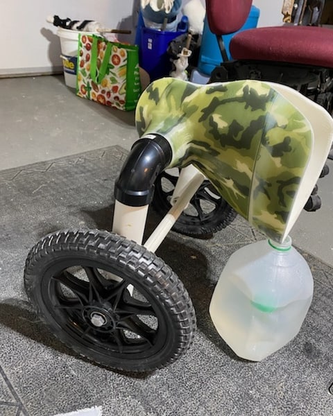 Merkels wheels are almost ready!

<a target='_blank' href='https://www.instagram.com/explore/tags/wheeliedog/'>#wheeliedog</a> <a target='_blank' href='https://www.instagram.com/explore/tags/specialneedsdogsofinstagram/'>#specialneedsdogsofinstagram</a> <a target='_blank' href='https://www.instagram.com/explore/tags/specialneedsdogs/'>#specialneedsdogs</a> <a target='_blank' href='https://www.instagram.com/explore/tags/wheels/'>#wheels</a> <a target='_blank' href='https://www.instagram.com/explore/tags/customwheels/'>#customwheels</a> <a target='_blank' href='https://www.instagram.com/explore/tags/dogs/'>#dogs</a> <a target='_blank' href='https://www.instagram.com/explore/tags/rescuedogs/'>#rescuedogs</a> <a target='_blank' href='https://www.instagram.com/explore/tags/love/'>#love</a> <a target='_blank' href='https://www.instagram.com/explore/tags/bekind/'>#bekind</a> <a target='_blank' href='https://www.instagram.com/explore/tags/support/'>#support</a> <a target='_blank' href='https://www.instagram.com/explore/tags/foster/'>#foster</a> <a target='_blank' href='https://www.instagram.com/explore/tags/adopt/'>#adopt</a> <a target='_blank' href='https://www.instagram.com/explore/tags/dhanamettarescuesociety/'>#dhanamettarescuesociety</a> <a target='_blank' href='https://www.instagram.com/explore/tags/lowermainlandhumanesociety/'>#lowermainlandhumanesociety</a>