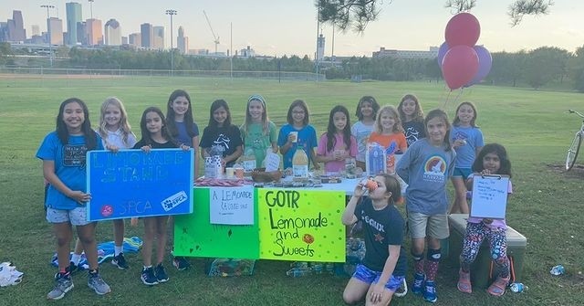 A massive thank-you to @gotr_greaterhouston and Coach Bethany for their hard work and kind messages for our shelter staff 💙 These athletes gathered in Stude Park where they run and raised $160 for our animals! We are so grateful and touched by this wonderful gesture!