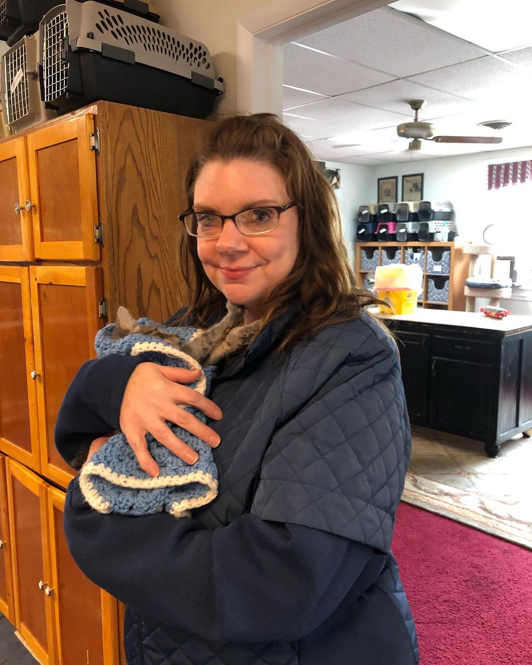 Happy Adoption Day to Fred! Many thanks and congratulations to FLR volunteer Melissa! She fell in love weeks ago but waited patiently while we processed her application. We can’t wait for updates! <a target='_blank' href='https://www.instagram.com/explore/tags/CatsOfGettysburg/'>#CatsOfGettysburg</a> <a target='_blank' href='https://www.instagram.com/explore/tags/TeamForeverLove/'>#TeamForeverLove</a> <a target='_blank' href='https://www.instagram.com/explore/tags/whywedowhatwedo/'>#whywedowhatwedo</a>