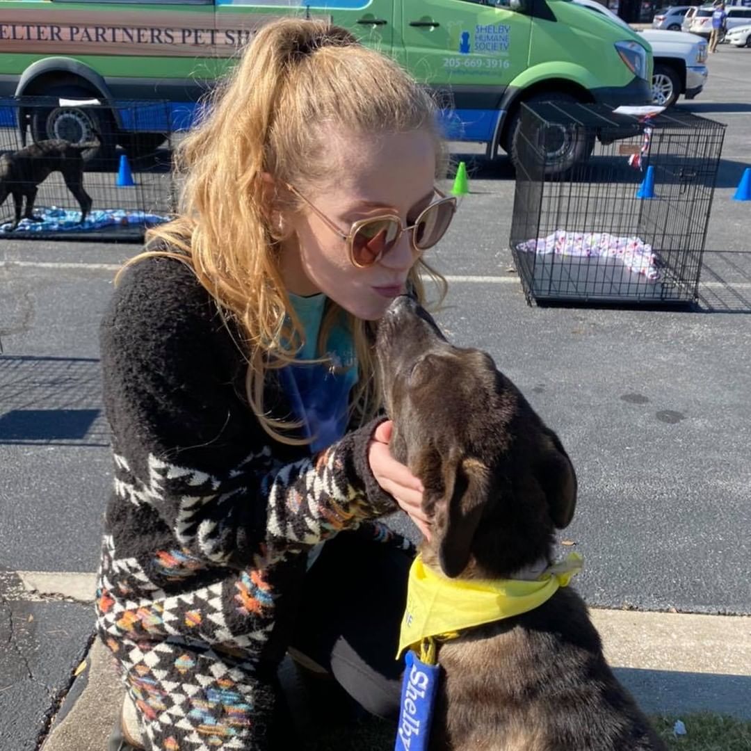 We had several adoptions and a wonderful time at the PetSmart Charities National Adoption Weekend Event. 

This sweet girl is Ezra. She had a great time at the event, but she didn’t find her forever home. 
You can meet Ezra when we open again for adoptions on Tuesday. 

Click the link to schedule your appointment. 
https://shelbyhumane.as.me/schedule.php?calendarID=6173883