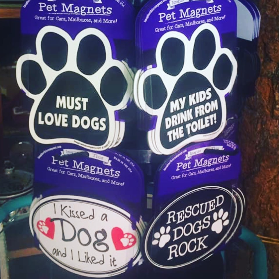 👀 We can’t help being 🧲 attracted to these awesome new pet-themed magnets available for purchase at our Noah's Ark Thrift Store. At just $4 each, we think you’ll agree they are well worth the charge—especially knowing all proceeds benefit the cats, dogs, kittens & puppies of our shelter! Get one for you… get another for a friend… and get another one for a friend of a friend!  They make purrfect gifts that will stick around for a long time. <a target='_blank' href='https://www.instagram.com/explore/tags/shopforacause/'>#shopforacause</a> <a target='_blank' href='https://www.instagram.com/explore/tags/pets/'>#pets</a> <a target='_blank' href='https://www.instagram.com/explore/tags/magnet/'>#magnet</a> <a target='_blank' href='https://www.instagram.com/explore/tags/expressyourself/'>#expressyourself</a> <a target='_blank' href='https://www.instagram.com/explore/tags/catmom/'>#catmom</a> <a target='_blank' href='https://www.instagram.com/explore/tags/dogdad/'>#dogdad</a> <a target='_blank' href='https://www.instagram.com/explore/tags/thriftstorefinds/'>#thriftstorefinds</a> <a target='_blank' href='https://www.instagram.com/explore/tags/giftideas/'>#giftideas</a> <a target='_blank' href='https://www.instagram.com/explore/tags/adoptlove/'>#adoptlove</a> <a target='_blank' href='https://www.instagram.com/explore/tags/trinidadcolorado/'>#trinidadcolorado</a>