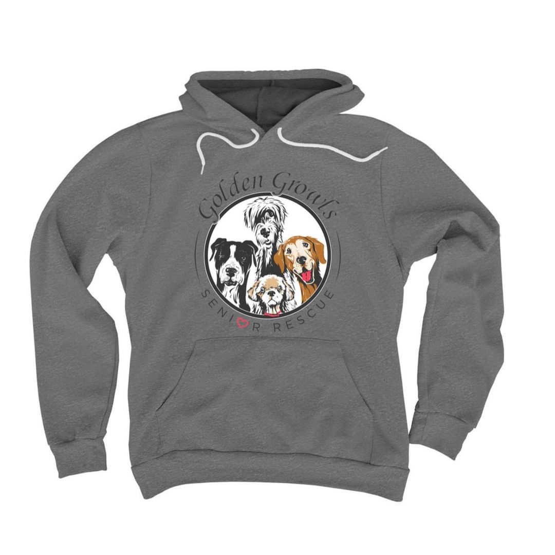 We woke up to a dusting of snow on the ground, so what better day to launch our new Golden Growls hoodie/sweater campaign?!

This is an easy and fun way to support our dogs and their medical bills, while also spreading the word about our mission! 

Bonfire, like everyone else right now, is experiencing trouble with stock so we’ve launched a couple different options in hopes there are sizes for everyone. Click on every color to see sizes available. 

We appreciate your support so much! We have a new Golden Growl arriving today, and we can’t wait to share her with you! 

✨LINK IN OUR BIO✨