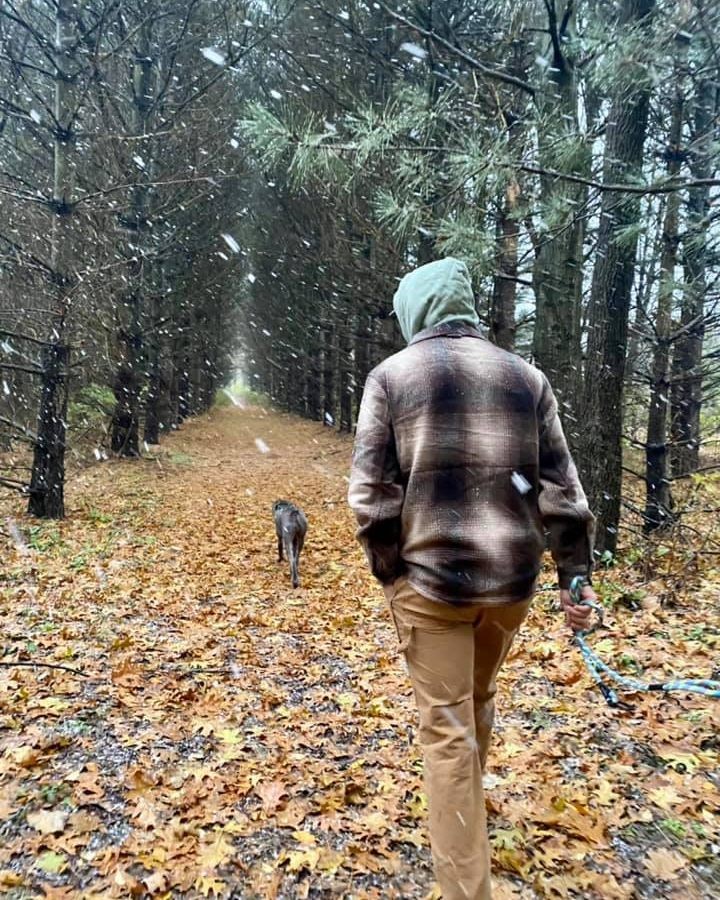 <a target='_blank' href='https://www.instagram.com/explore/tags/NationalTakeAHikeDay/'>#NationalTakeAHikeDay</a> - 
 Mitch is one of our kennel team leaders (think dog guru!!) He is a hiker and enjoyed the snow this past weekend with his pup. (<a target='_blank' href='https://www.instagram.com/explore/tags/HSECalumni/'>#HSECalumni</a>) 

Thought these photos were perfect to share today! Thanks to Mitch for all he does at HSEC!. 

Where do you hike with your dogs?