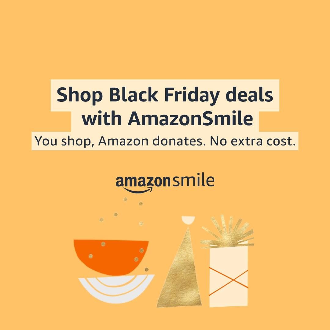 PSA: Black Friday is next week! 🎁

Did you know you can shop the same Black Friday Deals using AmazonSmile so that your purchases can help support us?

Just remember to shop at smile.amazon.com, or in the Amazon app with AmazonSmile turned ON within Settings, and they will donate 0.5% of your eligible purchases (at no extra cost to you). 🎅

You can select us as your AmazonSmile charity by visiting: smile.amazon.com/ch/74-3140827

<a target='_blank' href='https://www.instagram.com/explore/tags/amazonsmilecharity/'>#amazonsmilecharity</a> <a target='_blank' href='https://www.instagram.com/explore/tags/amazonsmiledonates/'>#amazonsmiledonates</a>