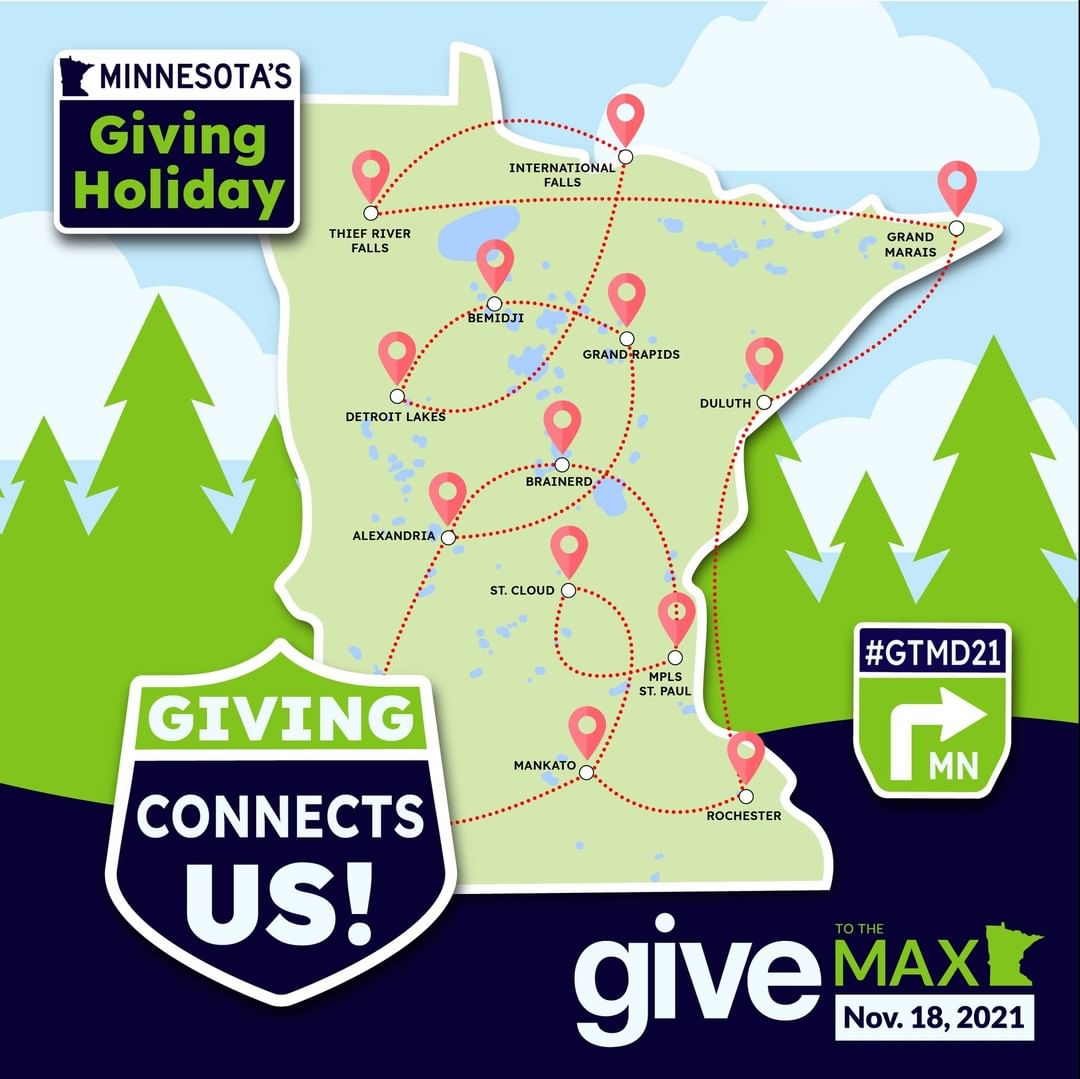 Thank you for supporting GRR! If you haven't given yet, please help us reach our $15,000 goal and become the <a target='_blank' href='https://www.instagram.com/explore/tags/1/'>#1</a> organization for giving in all of Northwest Minnesota. Go to givemn.org and search for Great River Rescue to give. <a target='_blank' href='https://www.instagram.com/explore/tags/gtmd21/'>#gtmd21</a>