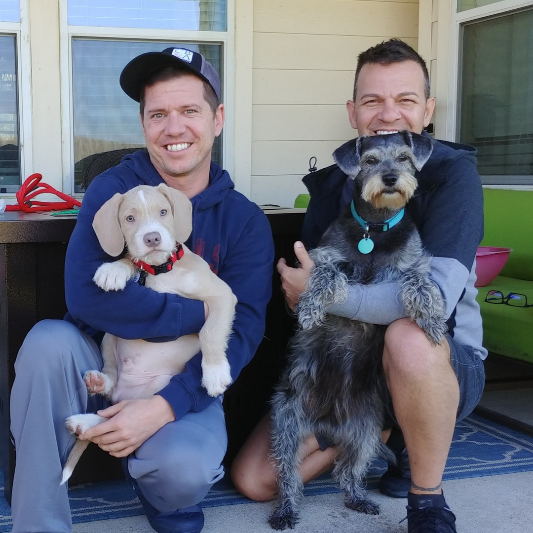 HAPPY TAIL for FEATHER MOON! 🥰⠀⠀⠀⠀⠀⠀⠀⠀⠀
⠀⠀⠀⠀⠀⠀⠀⠀⠀
Another of our Moon puppies has been adopted! Feather Moon (L) is now enjoying life with his new parents and K9 sibling! Life is Good and we could not be happier for him! Have the BEST LIFE sweet pup! ❤⠀⠀⠀⠀⠀⠀⠀⠀⠀
 .⠀⠀⠀⠀⠀⠀⠀⠀⠀
.⠀⠀⠀⠀⠀⠀⠀⠀⠀
.⠀⠀⠀⠀⠀⠀⠀⠀⠀
<a target='_blank' href='https://www.instagram.com/explore/tags/redcollarrescue/'>#redcollarrescue</a> <a target='_blank' href='https://www.instagram.com/explore/tags/adopt/'>#adopt</a> <a target='_blank' href='https://www.instagram.com/explore/tags/adoptadog/'>#adoptadog</a> <a target='_blank' href='https://www.instagram.com/explore/tags/adoptable/'>#adoptable</a> <a target='_blank' href='https://www.instagram.com/explore/tags/foster/'>#foster</a> <a target='_blank' href='https://www.instagram.com/explore/tags/fosteradog/'>#fosteradog</a> <a target='_blank' href='https://www.instagram.com/explore/tags/fosteringsaveslives/'>#fosteringsaveslives</a> <a target='_blank' href='https://www.instagram.com/explore/tags/fostertoadopt/'>#fostertoadopt</a> <a target='_blank' href='https://www.instagram.com/explore/tags/rescued/'>#rescued</a> <a target='_blank' href='https://www.instagram.com/explore/tags/rescuedog/'>#rescuedog</a> <a target='_blank' href='https://www.instagram.com/explore/tags/rescuedogsofinstagram/'>#rescuedogsofinstagram</a> <a target='_blank' href='https://www.instagram.com/explore/tags/rescuepetsofinstagram/'>#rescuepetsofinstagram</a> <a target='_blank' href='https://www.instagram.com/explore/tags/muttsofinstagram/'>#muttsofinstagram</a> <a target='_blank' href='https://www.instagram.com/explore/tags/houston/'>#houston</a> <a target='_blank' href='https://www.instagram.com/explore/tags/adoptabledogshouston/'>#adoptabledogshouston</a> <a target='_blank' href='https://www.instagram.com/explore/tags/adoptadoghouston/'>#adoptadoghouston</a> <a target='_blank' href='https://www.instagram.com/explore/tags/houstonadoptables/'>#houstonadoptables</a> <a target='_blank' href='https://www.instagram.com/explore/tags/happytail/'>#happytail</a> <a target='_blank' href='https://www.instagram.com/explore/tags/happytails/'>#happytails</a> <a target='_blank' href='https://www.instagram.com/explore/tags/saved/'>#saved</a>