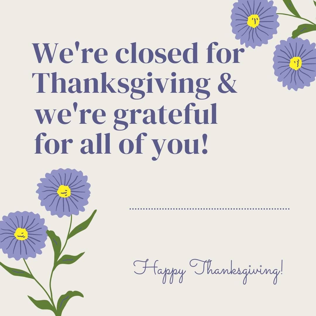 Today we are <a target='_blank' href='https://www.instagram.com/explore/tags/grateful/'>#grateful</a> to every adopter, every foster, every volunteer, every donor, every person who's donated, every staff member, and every shelter supporter. We can do what we do because of YOU.

We are closed today so staff can enjoy the holiday. We reopen tomorrow to normal business hours.

Happy Thanksgiving, from the WCRAS family to you!