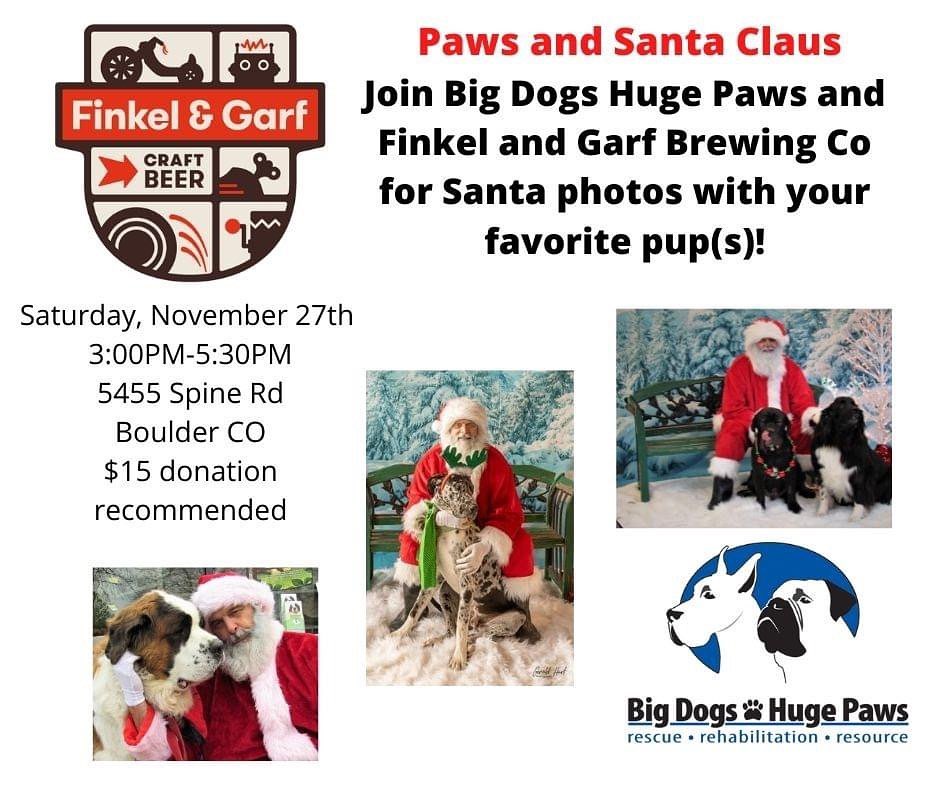 HO HO HO...Come out and join Big Dogs Huge Paws for some holiday photo fun with Santa and your favorite pup(s)!

<a target='_blank' href='https://www.instagram.com/explore/tags/bdhp/'>#bdhp</a> <a target='_blank' href='https://www.instagram.com/explore/tags/bdhpi/'>#bdhpi</a> <a target='_blank' href='https://www.instagram.com/explore/tags/bigdogshugepaws/'>#bigdogshugepaws</a> <a target='_blank' href='https://www.instagram.com/explore/tags/santapaws/'>#santapaws</a>