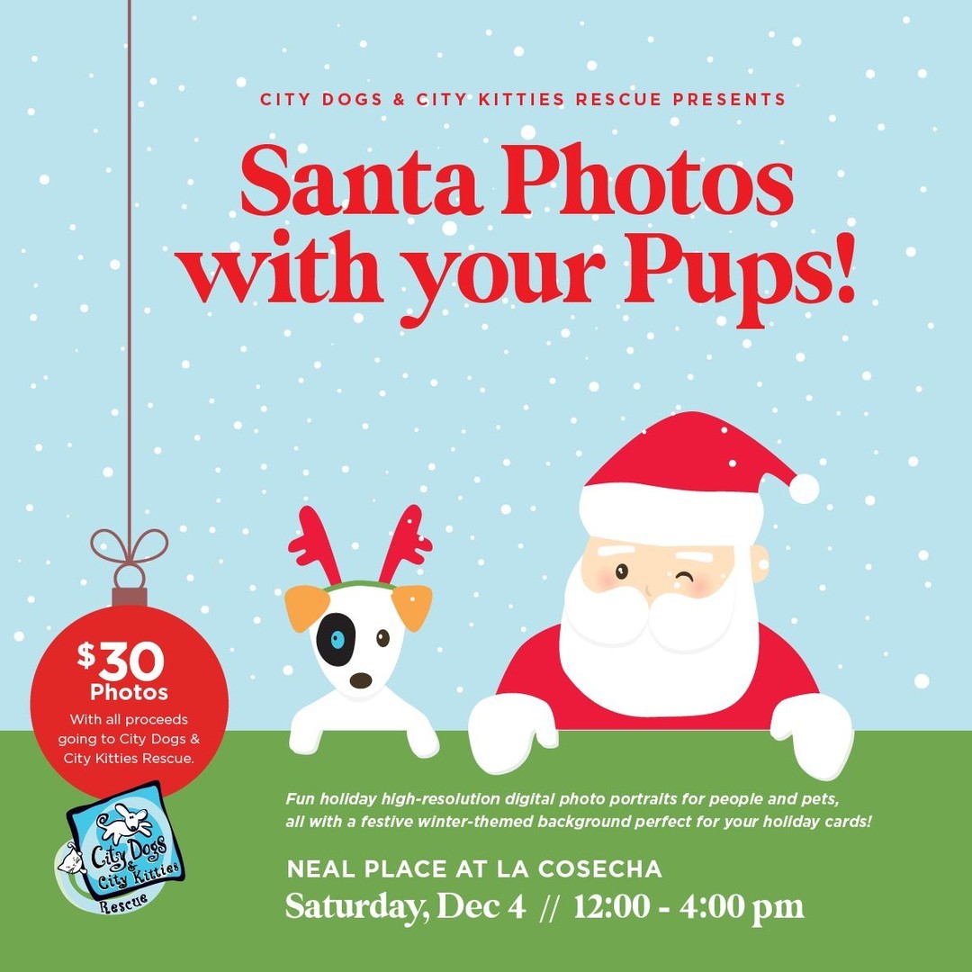 Save the Date for Santa! With a festive wintry background & the option of posing with your pet and Santa, what more could you need for the perfect holiday card? You'll receive terrific high-resolution photos. Reserve a time now or just show up on Saturday 12/4 from 12-4 outside La Cosecha - Union Market. ($25 in advance, $30 day of.) https://loom.ly/j0CLk7E RAIN DATE: Sunday 12/5. <a target='_blank' href='https://www.instagram.com/explore/tags/santapaws/'>#santapaws</a> <a target='_blank' href='https://www.instagram.com/explore/tags/santa/'>#santa</a> <a target='_blank' href='https://www.instagram.com/explore/tags/santaphotos/'>#santaphotos</a> <a target='_blank' href='https://www.instagram.com/explore/tags/dogsofdc/'>#dogsofdc</a> <a target='_blank' href='https://www.instagram.com/explore/tags/holidayphotos/'>#holidayphotos</a> <a target='_blank' href='https://www.instagram.com/explore/tags/holidaycards/'>#holidaycards</a> <a target='_blank' href='https://www.instagram.com/explore/tags/holidaycard/'>#holidaycard</a> <a target='_blank' href='https://www.instagram.com/explore/tags/dcdogs/'>#dcdogs</a> <a target='_blank' href='https://www.instagram.com/explore/tags/CDCK/'>#CDCK</a>