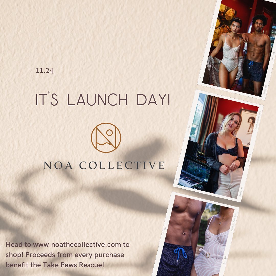 @noathecollective is now LIVE! 

SHOP their Fall/Winter 2021 collection while supplies last. 

https://noathecollective.com/

Remember with every purchase, proceeds go towards the pups of 
Take Paws Rescue!