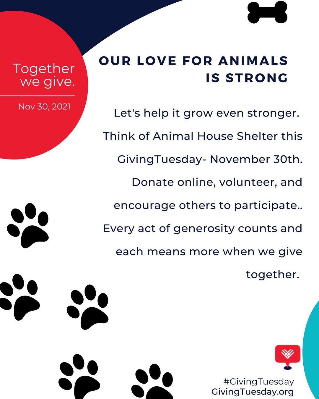 www.animalhouseshelter.com

7 Day Count Down to <a target='_blank' href='https://www.instagram.com/explore/tags/givingtuesday2021/'>#givingtuesday2021</a>!  Facebook will match your donations. 

.
.
. 
Volunteer here: https://www.animalhouseshelter.com/volunteer/
Donate here: https://www.animalhouseshelter.com/donate-now/
How to Foster: https://www.animalhouseshelter.com/foster/
Application to Adopt: https://www.animalhouseshelter.com/adoption-application/
How to Adopt: https://www.animalhouseshelter.com/adopt/
Adoptable Dogs: https://www.animalhouseshelter.com/dogs/
Adoptable Cats: https://www.animalhouseshelter.com/cats/
Volunteering: https://www.animalhouseshelter.com/volunteer/
Amazon wish list: https://www.amazon.com/.../3NLUPIBFE.../ref=cm_wl_rlist_go_o
?
Wishlist: https://www.animalhouseshelter.com/wish-list/
<a target='_blank' href='https://www.instagram.com/explore/tags/loveisrescued/'>#loveisrescued</a> <a target='_blank' href='https://www.instagram.com/explore/tags/adoptdontshop/'>#adoptdontshop</a>
<a target='_blank' href='https://www.instagram.com/explore/tags/adoptme/'>#adoptme</a> <a target='_blank' href='https://www.instagram.com/explore/tags/animalhouseshelterhuntley/'>#animalhouseshelterhuntley</a> <a target='_blank' href='https://www.instagram.com/explore/tags/huntleyanimalshelter/'>#huntleyanimalshelter</a>
<a target='_blank' href='https://www.instagram.com/explore/tags/animalrescue/'>#animalrescue</a> <a target='_blank' href='https://www.instagram.com/explore/tags/adoptabledogs/'>#adoptabledogs</a> <a target='_blank' href='https://www.instagram.com/explore/tags/rescue/'>#rescue</a> <a target='_blank' href='https://www.instagram.com/explore/tags/dogs/'>#dogs</a> <a target='_blank' href='https://www.instagram.com/explore/tags/cats/'>#cats</a> <a target='_blank' href='https://www.instagram.com/explore/tags/nokill/'>#nokill</a> <a target='_blank' href='https://www.instagram.com/explore/tags/charity/'>#charity</a> <a target='_blank' href='https://www.instagram.com/explore/tags/nonprofit/'>#nonprofit</a> <a target='_blank' href='https://www.instagram.com/explore/tags/animalshelter/'>#animalshelter</a> <a target='_blank' href='https://www.instagram.com/explore/tags/shelter/'>#shelter</a> <a target='_blank' href='https://www.instagram.com/explore/tags/animals/'>#animals</a> <a target='_blank' href='https://www.instagram.com/explore/tags/adopt/'>#adopt</a> <a target='_blank' href='https://www.instagram.com/explore/tags/foster/'>#foster</a> <a target='_blank' href='https://www.instagram.com/explore/tags/volunteer/'>#volunteer</a> <a target='_blank' href='https://www.instagram.com/explore/tags/donate/'>#donate</a> <a target='_blank' href='https://www.instagram.com/explore/tags/fundraiser/'>#fundraiser</a> <a target='_blank' href='https://www.instagram.com/explore/tags/event/'>#event</a> <a target='_blank' href='https://www.instagram.com/explore/tags/fundraising/'>#fundraising</a> <a target='_blank' href='https://www.instagram.com/explore/tags/donations/'>#donations</a> <a target='_blank' href='https://www.instagram.com/explore/tags/savealife/'>#savealife</a> <a target='_blank' href='https://www.instagram.com/explore/tags/humanesociety/'>#humanesociety</a> <a target='_blank' href='https://www.instagram.com/explore/tags/homeless/'>#homeless</a>