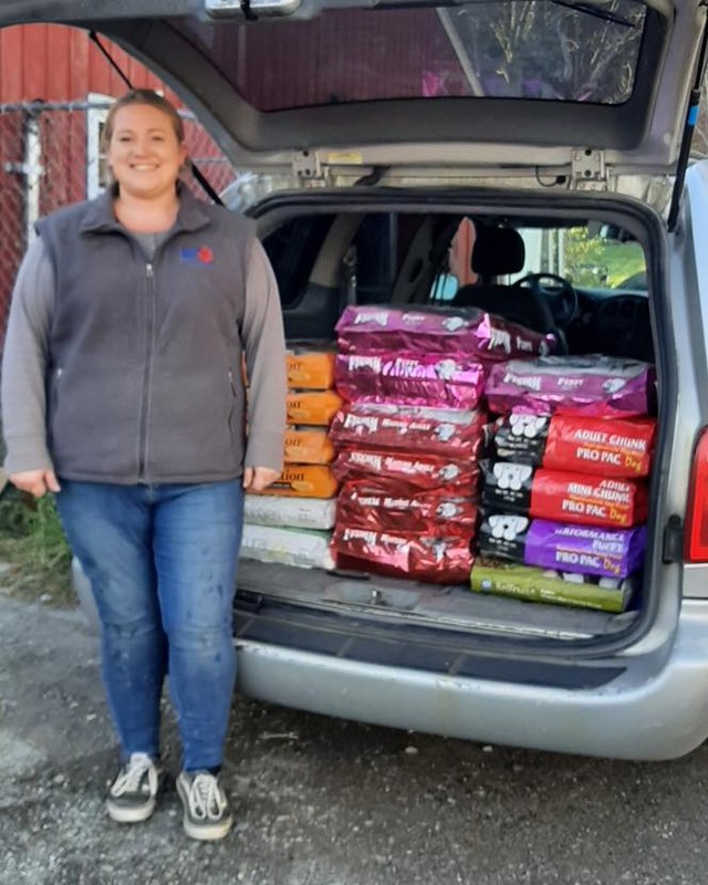 Today is Small Business Saturday, and we are so thankful to the many small businesses that support us. This is Sam from The Pet Center @ Louis Doe Home Center. They recently donated 500 lbs of great quality food to the animals in our care! Thank you to all the small businesses that support their local nonprofits! 

<a target='_blank' href='https://www.instagram.com/explore/tags/smallbusinesssaturday/'>#smallbusinesssaturday</a> <a target='_blank' href='https://www.instagram.com/explore/tags/smallbusiness/'>#smallbusiness</a> <a target='_blank' href='https://www.instagram.com/explore/tags/buylocal/'>#buylocal</a> <a target='_blank' href='https://www.instagram.com/explore/tags/communitysupport/'>#communitysupport</a> <a target='_blank' href='https://www.instagram.com/explore/tags/louisdoe/'>#louisdoe</a> <a target='_blank' href='https://www.instagram.com/explore/tags/thankyou/'>#thankyou</a>