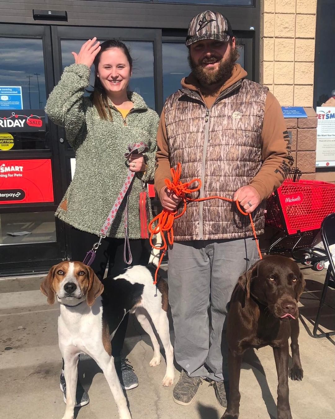 Today six dogs got to meet their new families 🐾 Congratulations to Chex Mix, Hyacinth, Bane, Brooks, Finn, and Sully! 
Thank you to our adopters, volunteers, and fosters for helping make today possible. If you missed us today we’ll be back tomorrow from 11 AM- 3PM. 
<a target='_blank' href='https://www.instagram.com/explore/tags/happyadoptionday/'>#happyadoptionday</a> <a target='_blank' href='https://www.instagram.com/explore/tags/chooseadoption/'>#chooseadoption</a> <a target='_blank' href='https://www.instagram.com/explore/tags/dog/'>#dog</a> <a target='_blank' href='https://www.instagram.com/explore/tags/rescuedog/'>#rescuedog</a> <a target='_blank' href='https://www.instagram.com/explore/tags/fosteringsaveslives/'>#fosteringsaveslives</a> <a target='_blank' href='https://www.instagram.com/explore/tags/happytails/'>#happytails</a> <a target='_blank' href='https://www.instagram.com/explore/tags/makeadogsday/'>#makeadogsday</a>  <a target='_blank' href='https://www.instagram.com/explore/tags/makeadogsday/'>#makeadogsday</a>❤️🐶 <a target='_blank' href='https://www.instagram.com/explore/tags/dogs/'>#dogs</a> <a target='_blank' href='https://www.instagram.com/explore/tags/dogslife/'>#dogslife</a> <a target='_blank' href='https://www.instagram.com/explore/tags/humanesociety/'>#humanesociety</a> <a target='_blank' href='https://www.instagram.com/explore/tags/whywerescue/'>#whywerescue</a>