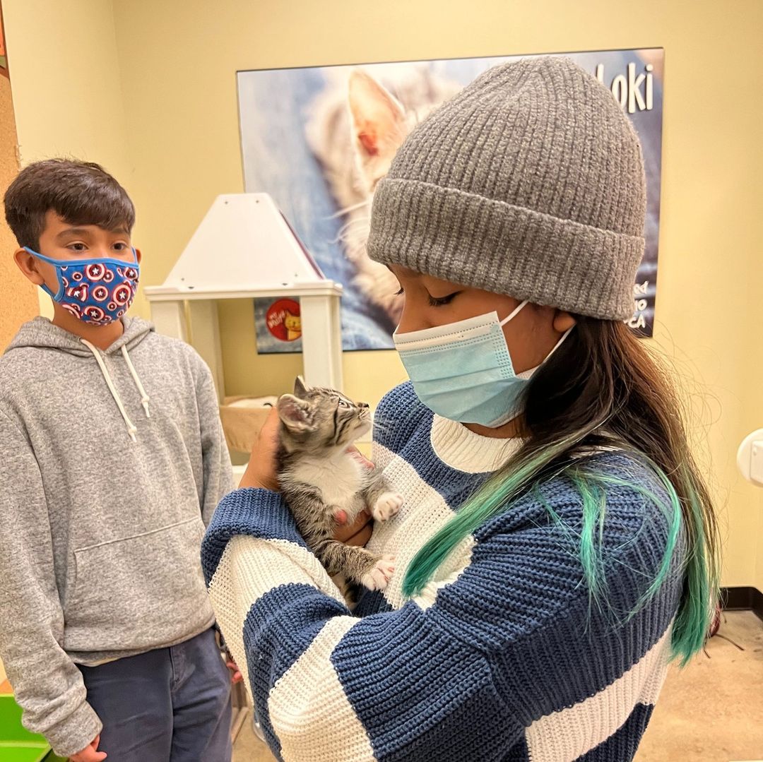 There's something so magical about an adoption day photo - the very first photo with an animal and their new person. You can really feel how much love there is. ❤️ ❤️ ❤️