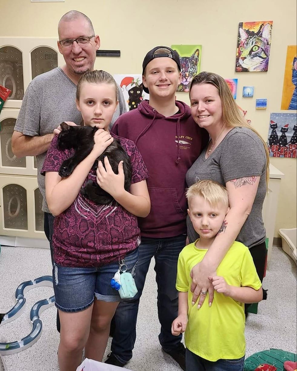 🏡 More awesome adoptions to brighten your Monday 💖

These lucky furbabies are going to be spending their first holidays with their new families:
1) Belladonna the baby panther 
2) Izzy the tortie kitten 
3) Poison Ivy the tabby kitten 
4) Sooni the tuxie 
5) Kittens Boogie Oogie and Sally went home together 
6) Bathsheba the black Lab
7) Chase the tuxie

As always a huge thank you to our fosters, volunteers, staff, supporters and especially our adopters who make all this happiness possible 🙏🏼🙏🏼🙏🏼
We love you ❤

<a target='_blank' href='https://www.instagram.com/explore/tags/allaboutanimalsrescueaz/'>#allaboutanimalsrescueaz</a> <a target='_blank' href='https://www.instagram.com/explore/tags/savealife/'>#savealife</a> <a target='_blank' href='https://www.instagram.com/explore/tags/compassioninaction/'>#compassioninaction</a> <a target='_blank' href='https://www.instagram.com/explore/tags/adoptdontshop/'>#adoptdontshop</a> <a target='_blank' href='https://www.instagram.com/explore/tags/rescuedismyfavoritebreed/'>#rescuedismyfavoritebreed</a> <a target='_blank' href='https://www.instagram.com/explore/tags/rescuefosteradopt/'>#rescuefosteradopt</a> <a target='_blank' href='https://www.instagram.com/explore/tags/fosteringsaveslives/'>#fosteringsaveslives</a> <a target='_blank' href='https://www.instagram.com/explore/tags/thinkadoptionfirst/'>#thinkadoptionfirst</a> <a target='_blank' href='https://www.instagram.com/explore/tags/lovechangeseverything/'>#lovechangeseverything</a> <a target='_blank' href='https://www.instagram.com/explore/tags/allyouneedislove/'>#allyouneedislove</a> <a target='_blank' href='https://www.instagram.com/explore/tags/ifoundmyfureverhome/'>#ifoundmyfureverhome</a> <a target='_blank' href='https://www.instagram.com/explore/tags/happyeverafter/'>#happyeverafter</a> <a target='_blank' href='https://www.instagram.com/explore/tags/happytails/'>#happytails</a> <a target='_blank' href='https://www.instagram.com/explore/tags/fureverhome/'>#fureverhome</a> <a target='_blank' href='https://www.instagram.com/explore/tags/homesweethome/'>#homesweethome</a> <a target='_blank' href='https://www.instagram.com/explore/tags/thankful/'>#thankful</a> <a target='_blank' href='https://www.instagram.com/explore/tags/gratitude/'>#gratitude</a> <a target='_blank' href='https://www.instagram.com/explore/tags/helpussavelives/'>#helpussavelives</a> <a target='_blank' href='https://www.instagram.com/explore/tags/weloveouradopters/'>#weloveouradopters</a> <a target='_blank' href='https://www.instagram.com/explore/tags/thankyouforchoosingadoption/'>#thankyouforchoosingadoption</a> <a target='_blank' href='https://www.instagram.com/explore/tags/supportrescue/'>#supportrescue</a> <a target='_blank' href='https://www.instagram.com/explore/tags/rescueworks/'>#rescueworks</a> <a target='_blank' href='https://www.instagram.com/explore/tags/fromthestreetstothesheets/'>#fromthestreetstothesheets</a> <a target='_blank' href='https://www.instagram.com/explore/tags/rescuepetsrock/'>#rescuepetsrock</a>