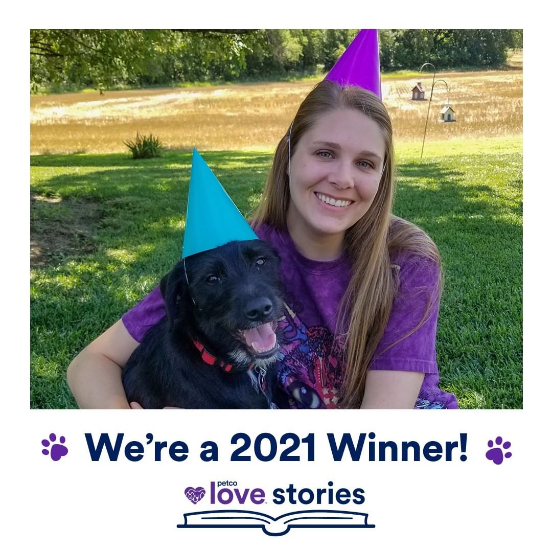 We are a 2021 Petco Love Stories winner, and we have the chance to win even more funds for the pets at the Kansas Humane Society if you vote for our story. 
Vote and help raise money for the pets at KHS at the link in our bio.