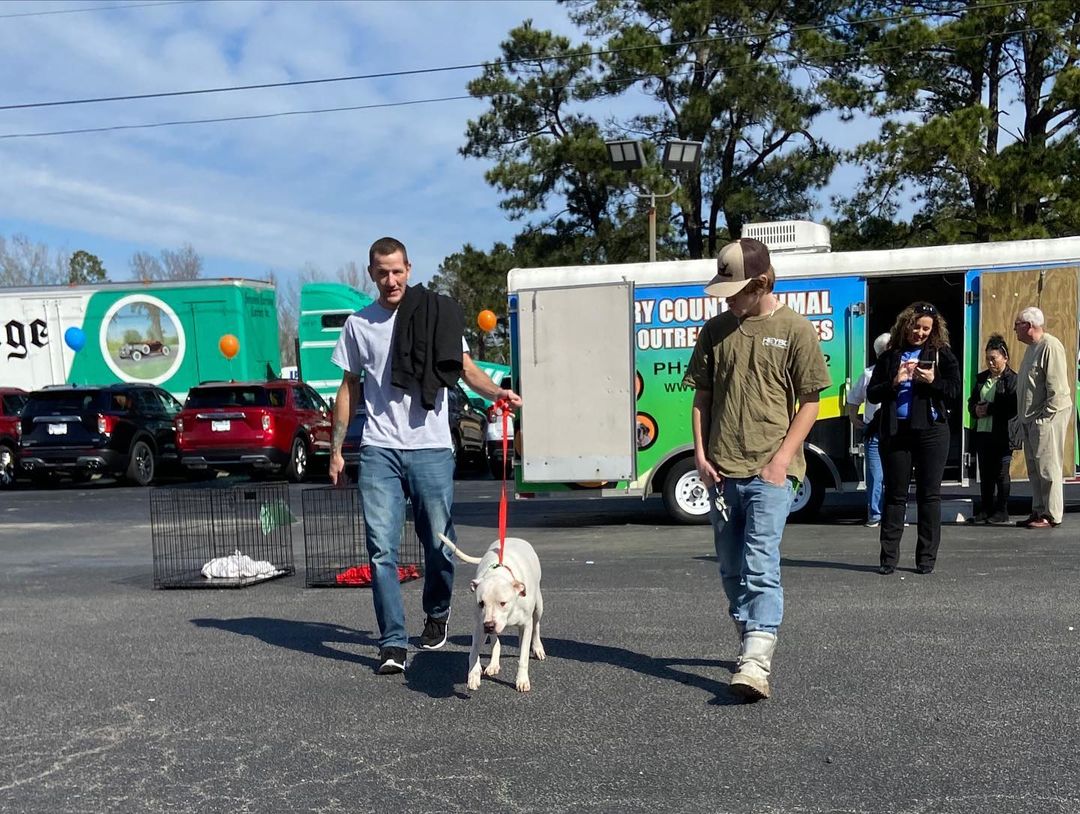 Shoutout to this awesome team who, with the help of community members, was able to clear the shelter last weekend at an adoption event. 🐾 Let’s keep the momentum going and get some more furbabies to their furever families! ❤️<a target='_blank' href='https://www.instagram.com/explore/tags/AdoptDontShop/'>#AdoptDontShop</a> <a target='_blank' href='https://www.instagram.com/explore/tags/HCACC/'>#HCACC</a> <a target='_blank' href='https://www.instagram.com/explore/tags/HorryCountyAnimalCareCenter/'>#HorryCountyAnimalCareCenter</a> <a target='_blank' href='https://www.instagram.com/explore/tags/AnimalAdoptions/'>#AnimalAdoptions</a> <a target='_blank' href='https://www.instagram.com/explore/tags/Adoptables/'>#Adoptables</a> <a target='_blank' href='https://www.instagram.com/explore/tags/AdoptionEvent/'>#AdoptionEvent</a> <a target='_blank' href='https://www.instagram.com/explore/tags/AnimalShelter/'>#AnimalShelter</a> <a target='_blank' href='https://www.instagram.com/explore/tags/ShelterLife/'>#ShelterLife</a> <a target='_blank' href='https://www.instagram.com/explore/tags/ACC/'>#ACC</a> <a target='_blank' href='https://www.instagram.com/explore/tags/TeamHorry/'>#TeamHorry</a>