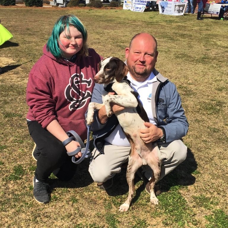 MEETING YOUR NEW MOM IS A BIG DEAL! 🐾 This friendly fellow, formerly known as Zen, is headed to his new <a target='_blank' href='https://www.instagram.com/explore/tags/FureverHome/'>#FureverHome</a> with his new mom, Kyla. Please join us in wishing them all the best and many years of tail-waggin’ good days.  <a target='_blank' href='https://www.instagram.com/explore/tags/AdoptDontShop/'>#AdoptDontShop</a> <a target='_blank' href='https://www.instagram.com/explore/tags/WoofStock/'>#WoofStock</a> <a target='_blank' href='https://www.instagram.com/explore/tags/AnimalShelter/'>#AnimalShelter</a> <a target='_blank' href='https://www.instagram.com/explore/tags/TeamHorry/'>#TeamHorry</a> <a target='_blank' href='https://www.instagram.com/explore/tags/FureverFamily/'>#FureverFamily</a> <a target='_blank' href='https://www.instagram.com/explore/tags/AnimalRescue/'>#AnimalRescue</a> <a target='_blank' href='https://www.instagram.com/explore/tags/ShelterDog/'>#ShelterDog</a> <a target='_blank' href='https://www.instagram.com/explore/tags/DogsOfInstagram/'>#DogsOfInstagram</a> <a target='_blank' href='https://www.instagram.com/explore/tags/Dog/'>#Dog</a>  @hc_parks_rec