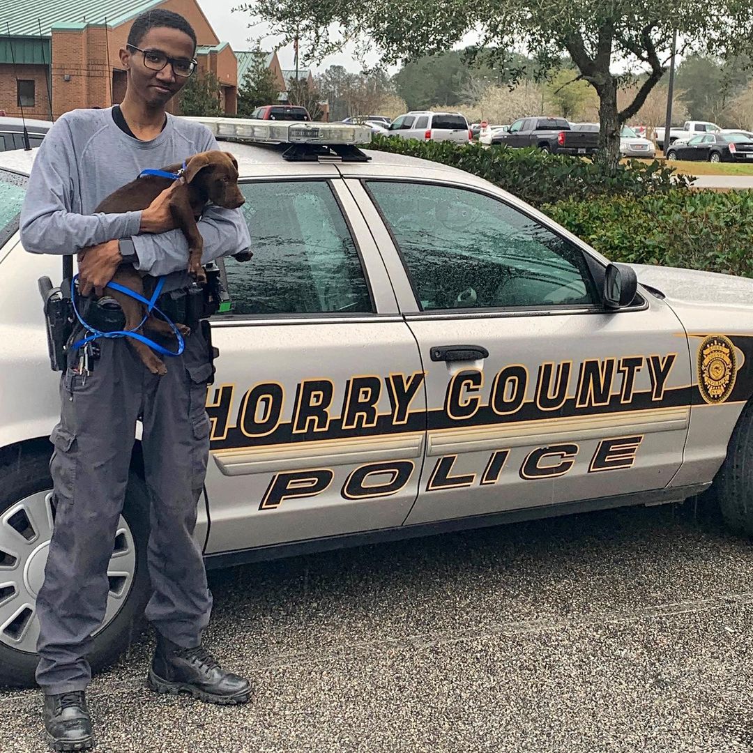 ENJOY YOUR NEW FAMILY, THOR! 💙

<a target='_blank' href='https://www.instagram.com/explore/tags/HCPD/'>#HCPD</a> Officer Perkins may have stopped by the <a target='_blank' href='https://www.instagram.com/explore/tags/HCACC/'>#HCACC</a> for a quick visit, but he came away with a furever friend. 
Join us in wishing these new best buds many years of happiness. 🐾 <a target='_blank' href='https://www.instagram.com/explore/tags/AdoptDontShop/'>#AdoptDontShop</a> <a target='_blank' href='https://www.instagram.com/explore/tags/DogsOfInstagram/'>#DogsOfInstagram</a> <a target='_blank' href='https://www.instagram.com/explore/tags/PoliceDogs/'>#PoliceDogs</a> <a target='_blank' href='https://www.instagram.com/explore/tags/CopLife/'>#CopLife</a> <a target='_blank' href='https://www.instagram.com/explore/tags/AnimalShelter/'>#AnimalShelter</a> <a target='_blank' href='https://www.instagram.com/explore/tags/GotchaDay/'>#GotchaDay</a> @horrycountypd