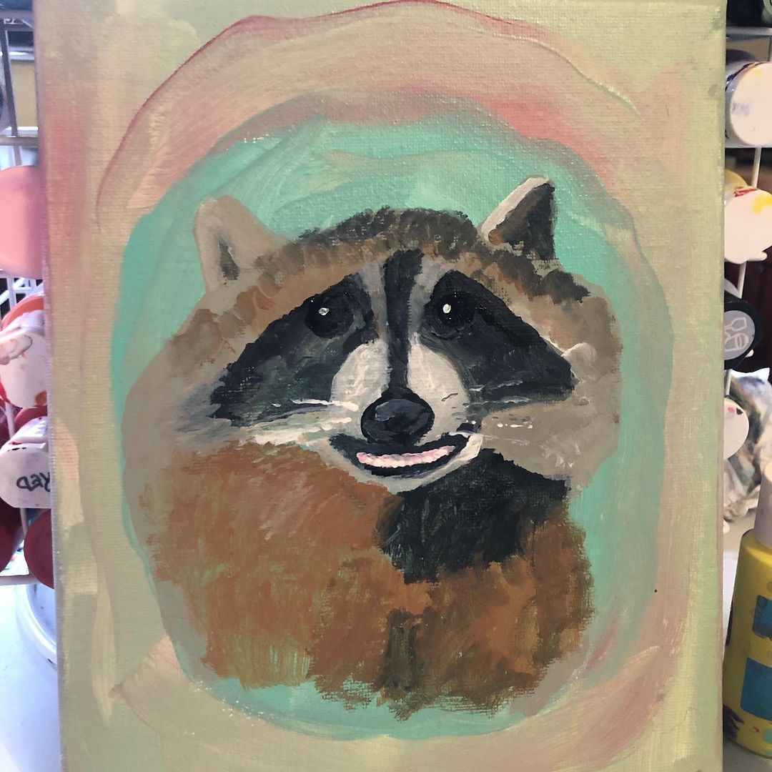 Mr. Raccoon by Sandy Kamen Wisniewski 8x10 $50 <a target='_blank' href='https://www.instagram.com/explore/tags/raccoon/'>#raccoon</a> <a target='_blank' href='https://www.instagram.com/explore/tags/raccoonsofinstagram/'>#raccoonsofinstagram</a> <a target='_blank' href='https://www.instagram.com/explore/tags/artist/'>#artist</a> <a target='_blank' href='https://www.instagram.com/explore/tags/artwork/'>#artwork</a> <a target='_blank' href='https://www.instagram.com/explore/tags/animalrescue/'>#animalrescue</a> <a target='_blank' href='https://www.instagram.com/explore/tags/raccoonlove/'>#raccoonlove</a> <a target='_blank' href='https://www.instagram.com/explore/tags/raccoonlover/'>#raccoonlover</a>